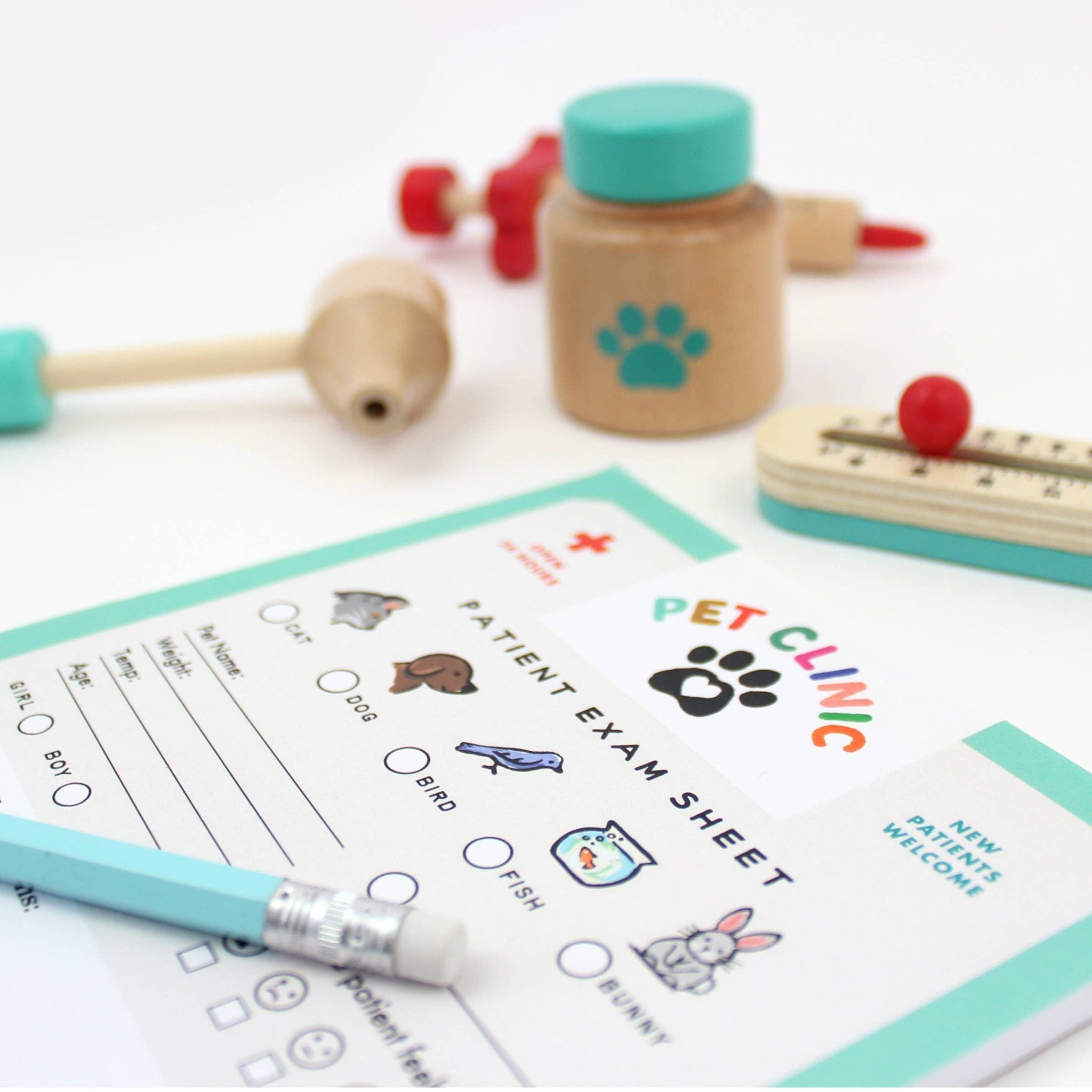 Pet Clinic Play Notepad - bubblegum market