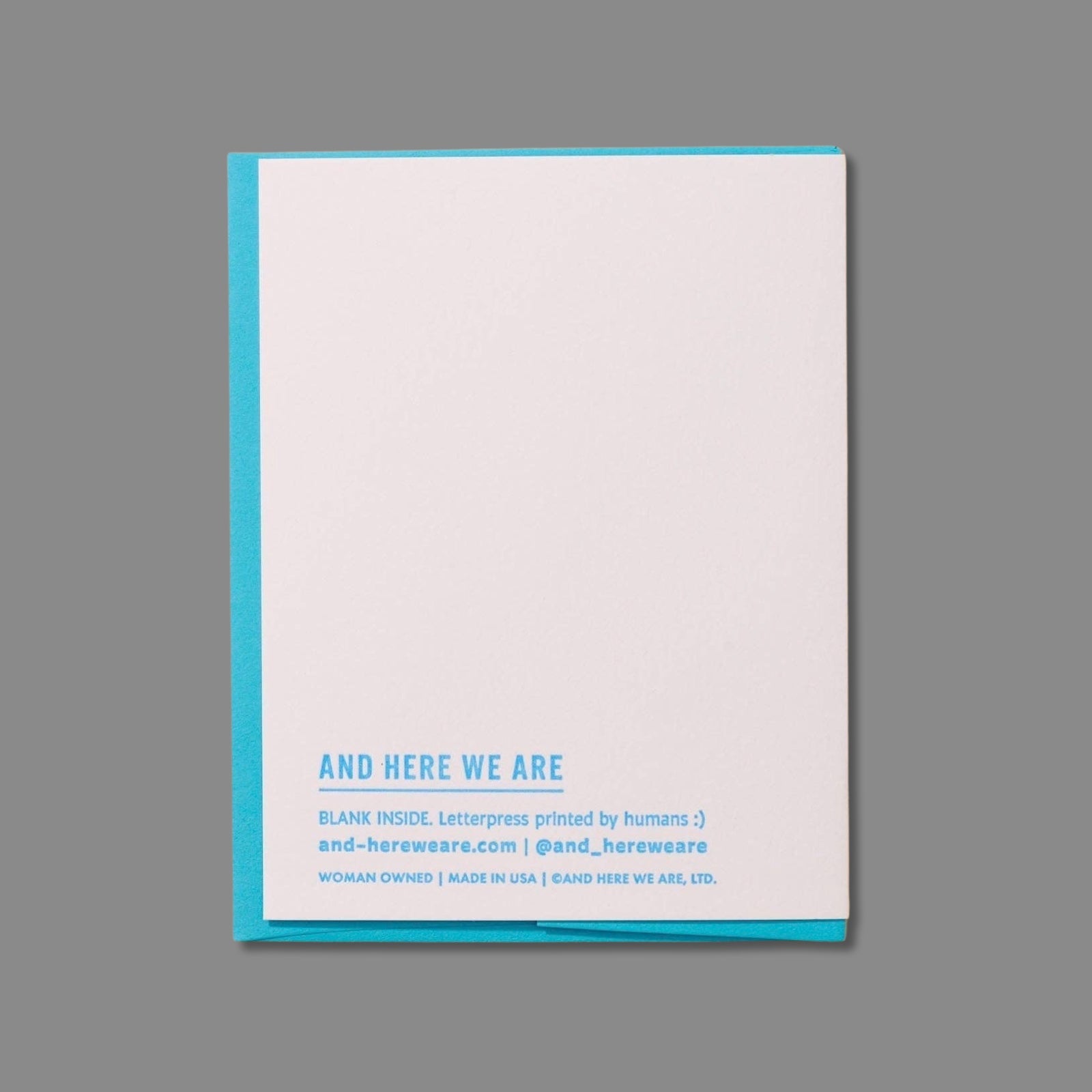 Piece of Work Letterpress Mother's Day Greeting Card - bubblegum market