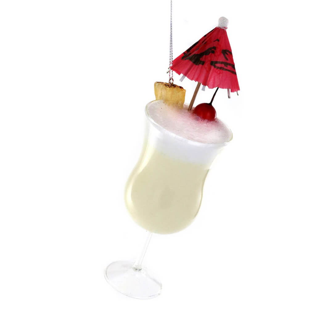 Pina Colada w/ Umbrella Ornament 7" - bubblegum market