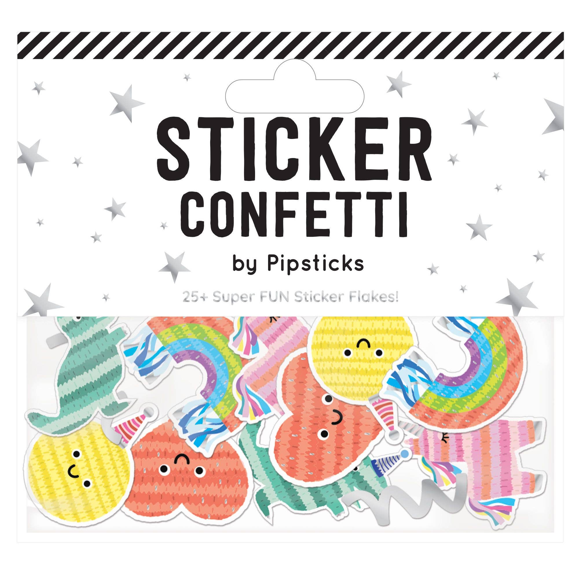 Piñata Party Sticker Confetti - bubblegum market