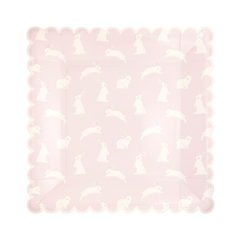 pink-bunny-pattern-paper-plates-easter-table