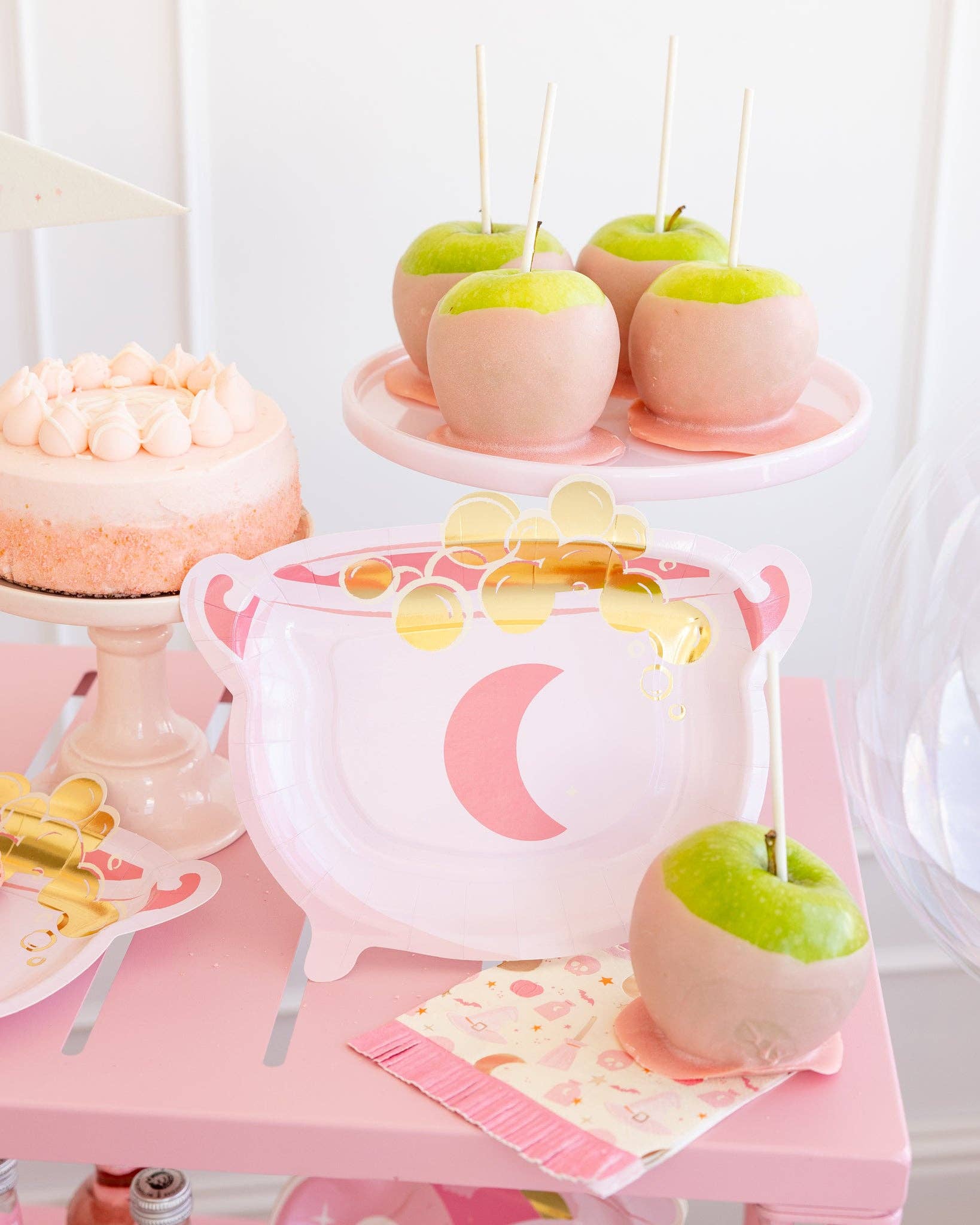Pink Cauldron Plates 10" - bubblegum market