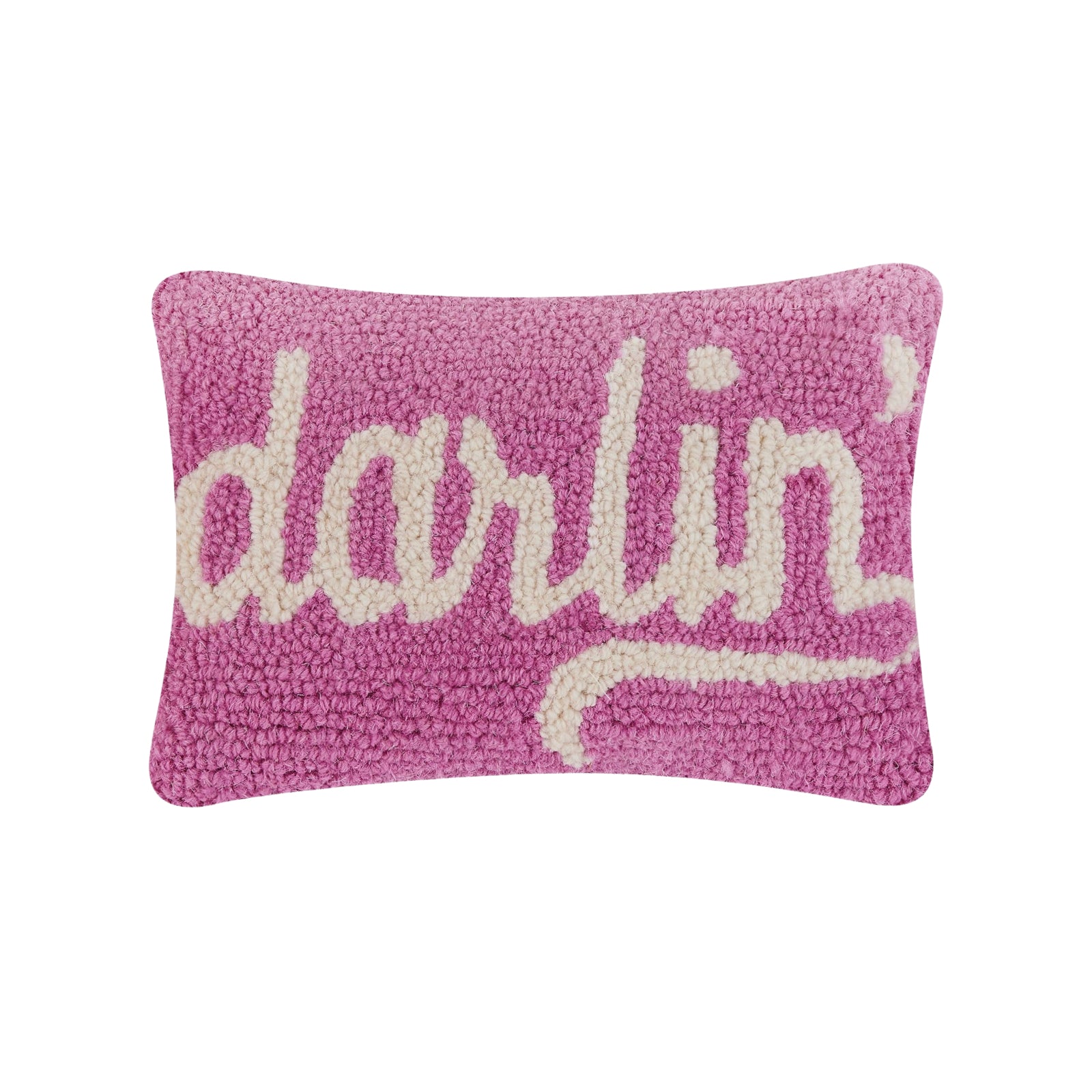 Pink Darlin Hook Pillow - bubblegum market