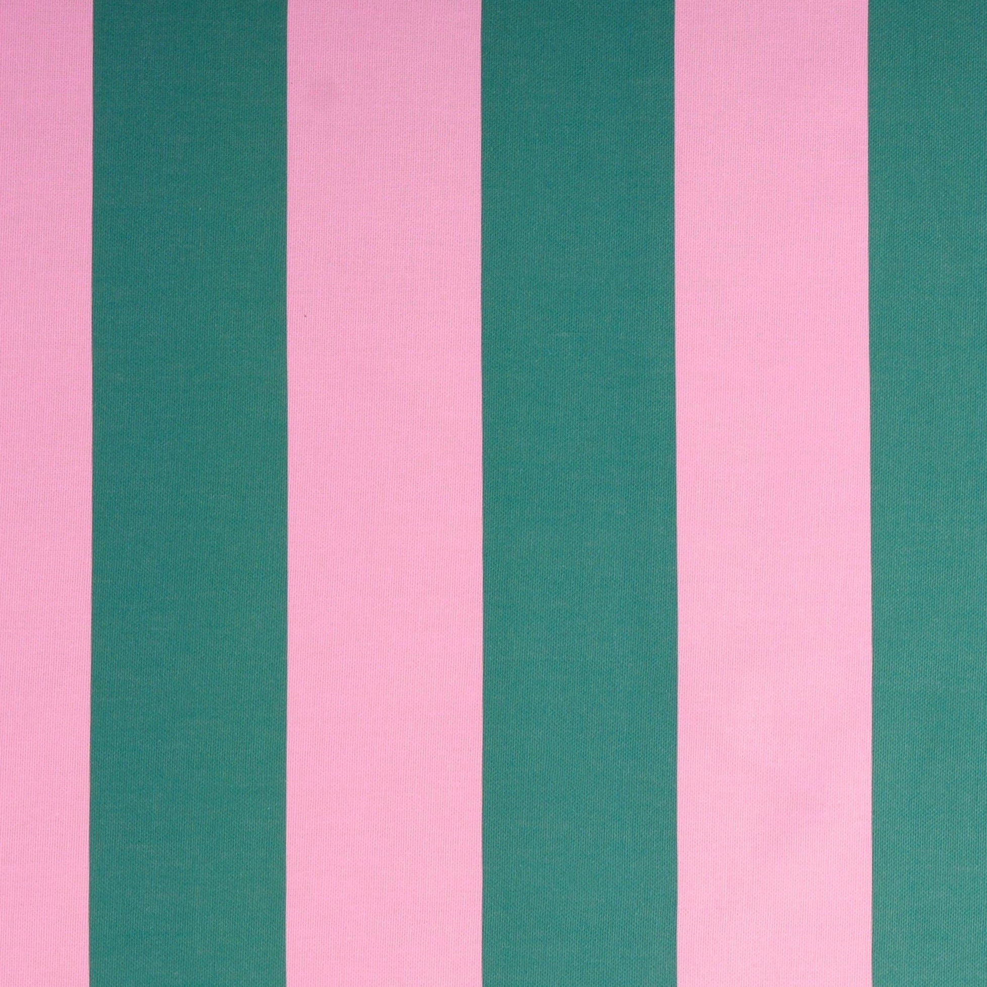 Pink / Emerald Green Stain Resistant Tablecloth 55 x 98" - bubblegum market