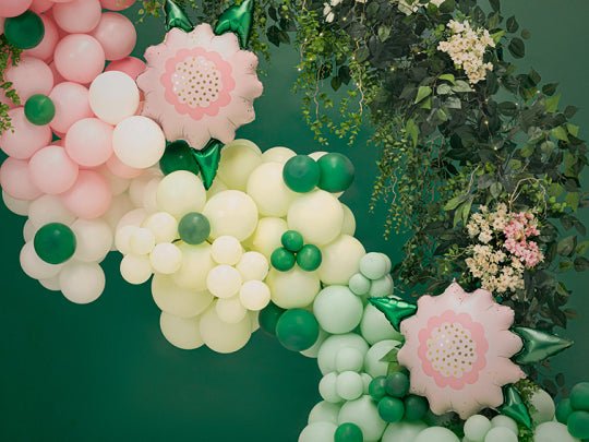 Pink Flower Foil Balloon 24" - bubblegum market