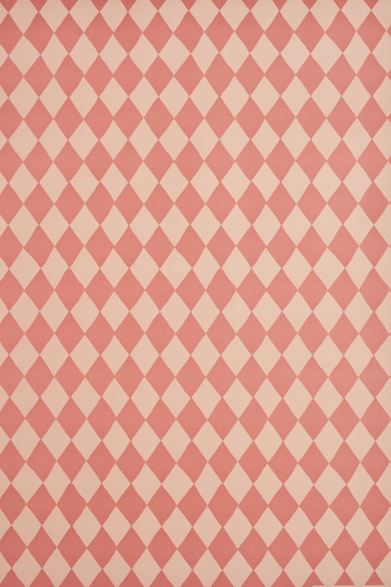 Pink Harlequin Gift Wrap Sheet - bubblegum market