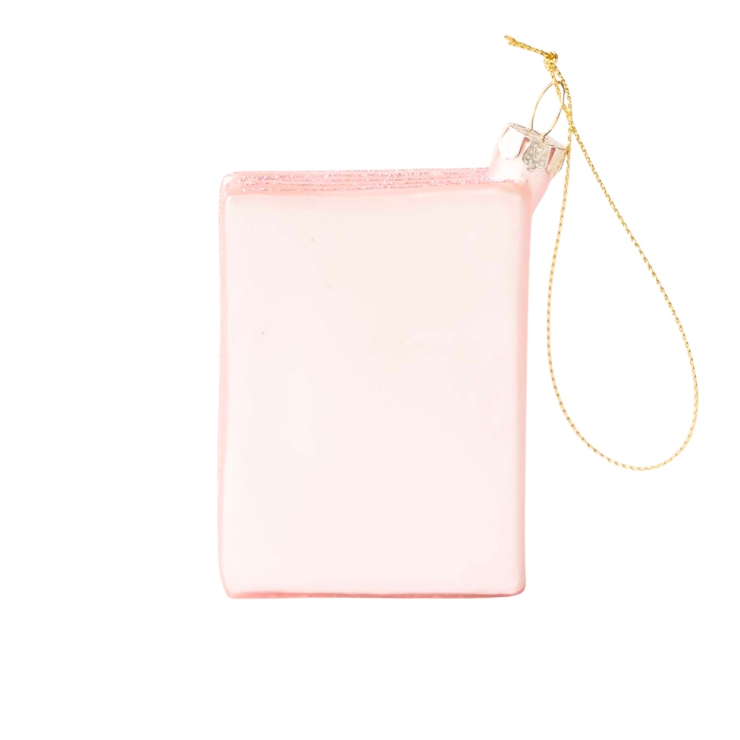 Pink Passport Boxed Glass Ornament 3.25" - bubblegum market
