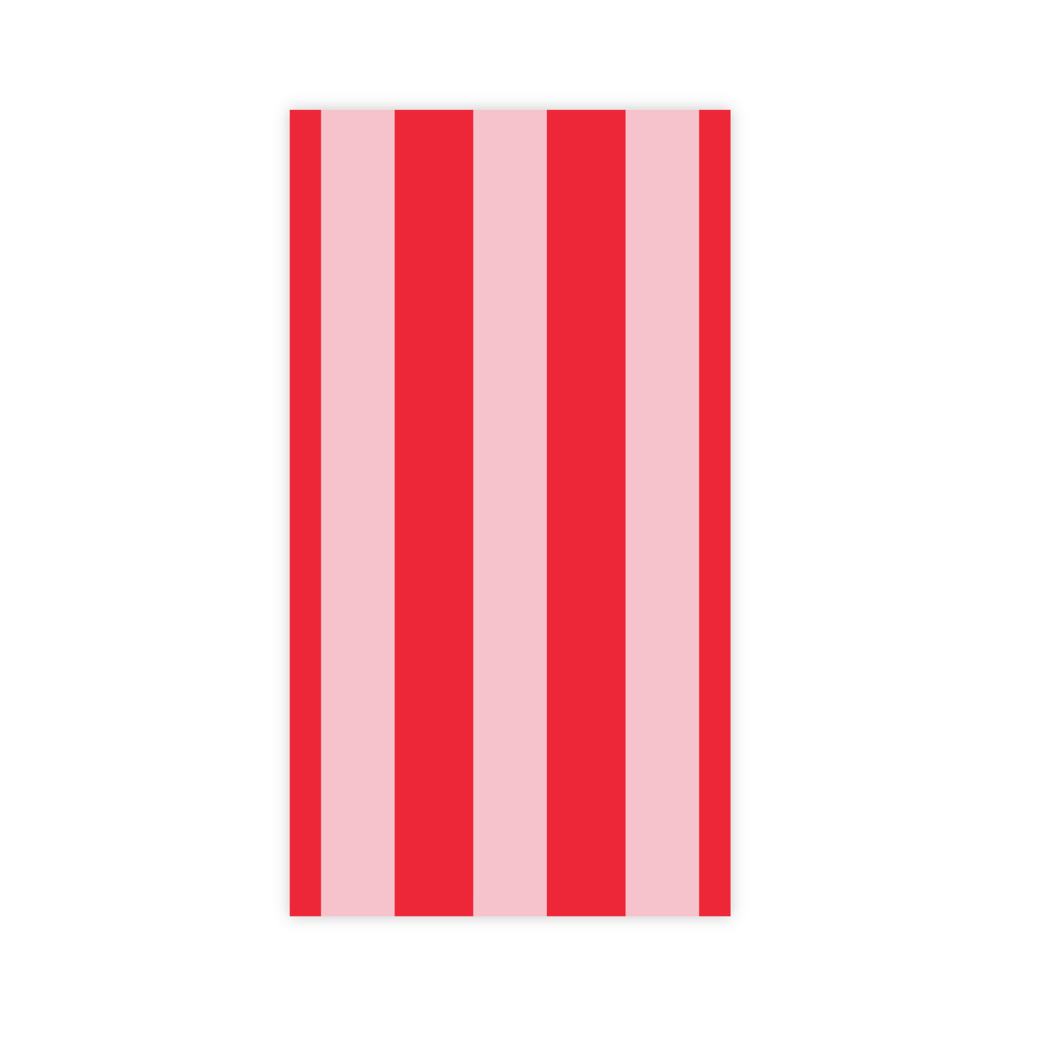 Pink & Red Cabana Stripe Guest Towel Napkins - bubblegum market
