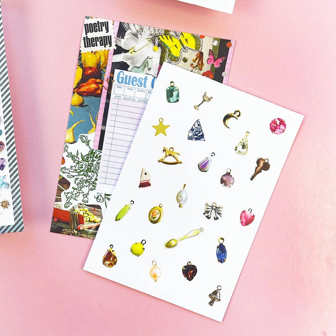 Pipsticks x Haricot Vert Daydreams Sticker Postcard Book - bubblegum market