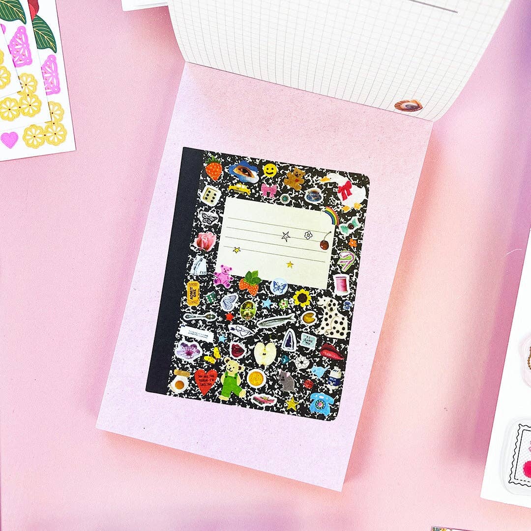 Pipsticks x Haricot Vert Daydreams Sticker Postcard Book - bubblegum market