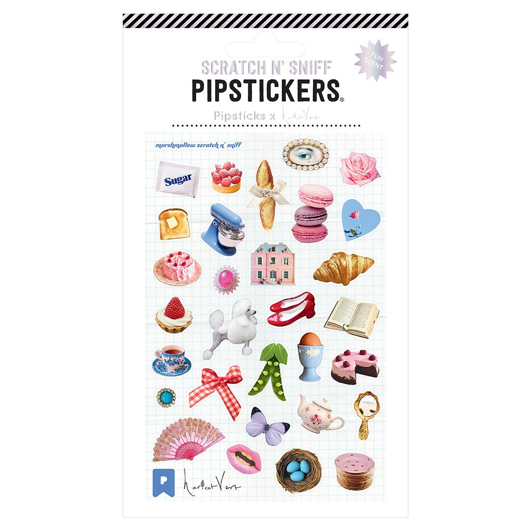 Pipsticks x Haricot Vert Nostalgic Charm Scratch 'n Sniff Stickers - bubblegum market