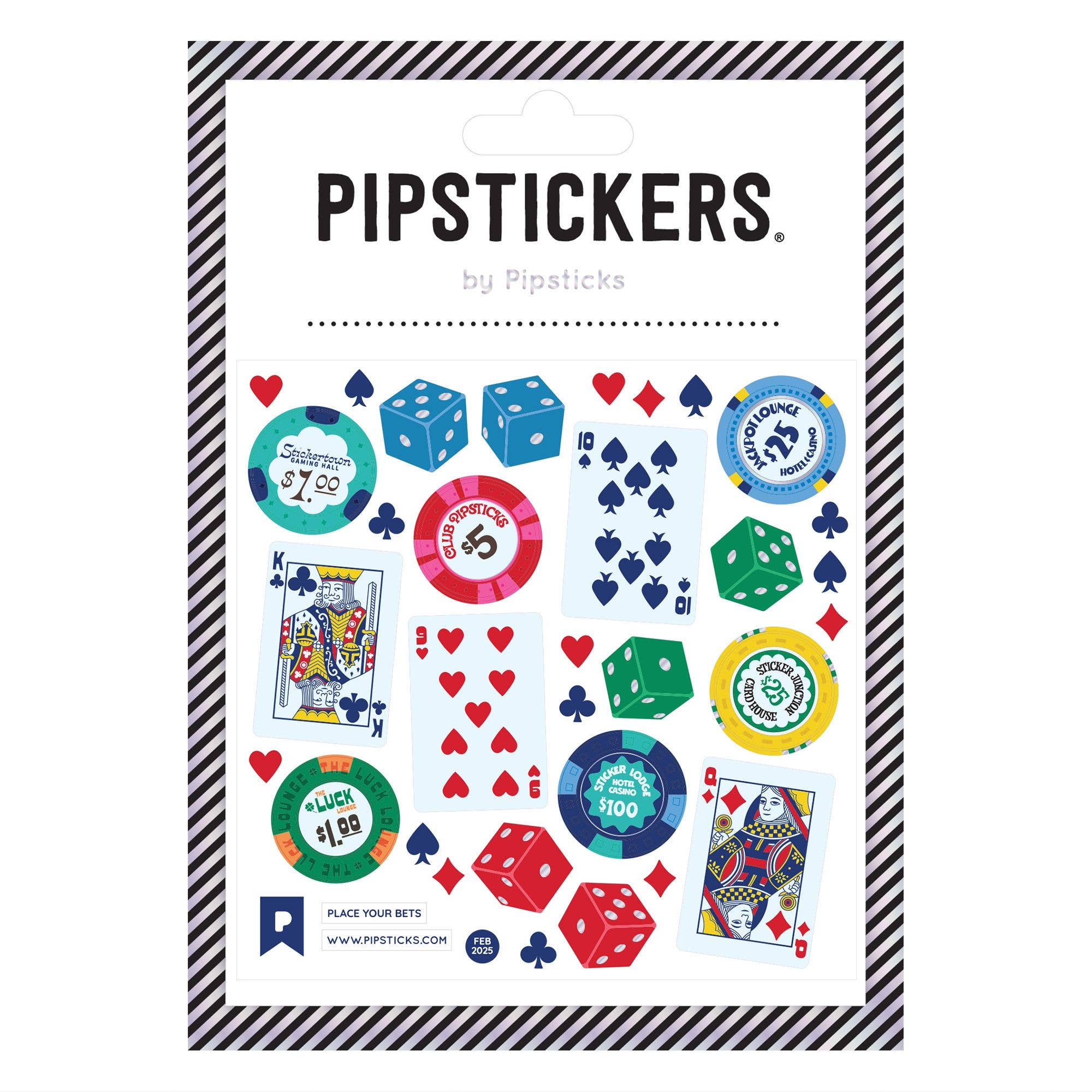 Place Your Bets Stickers - bubblegum market