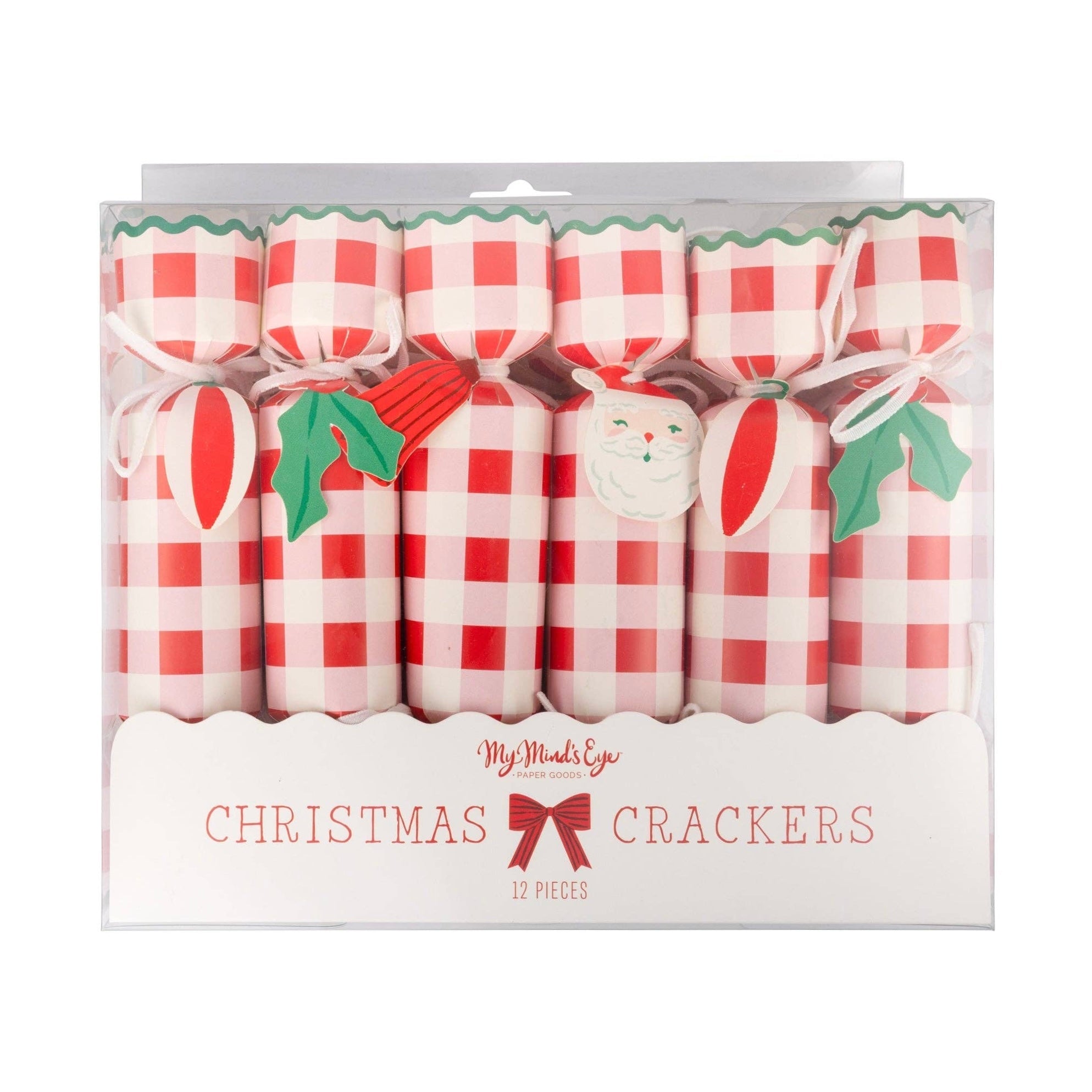 Plaid Christmas Crackers - bubblegum market