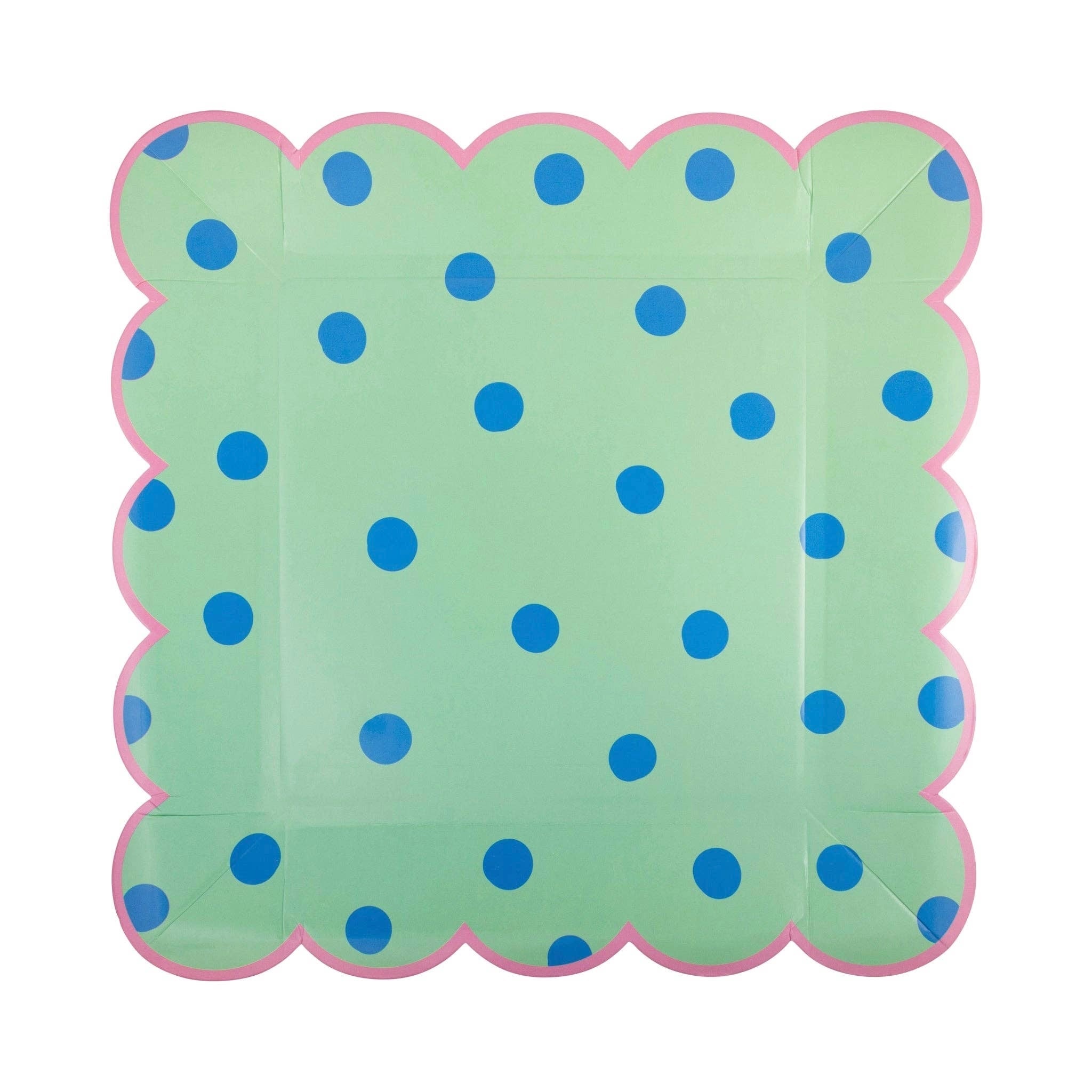 Polka Dot Party Plate Set 10" - bubblegum market