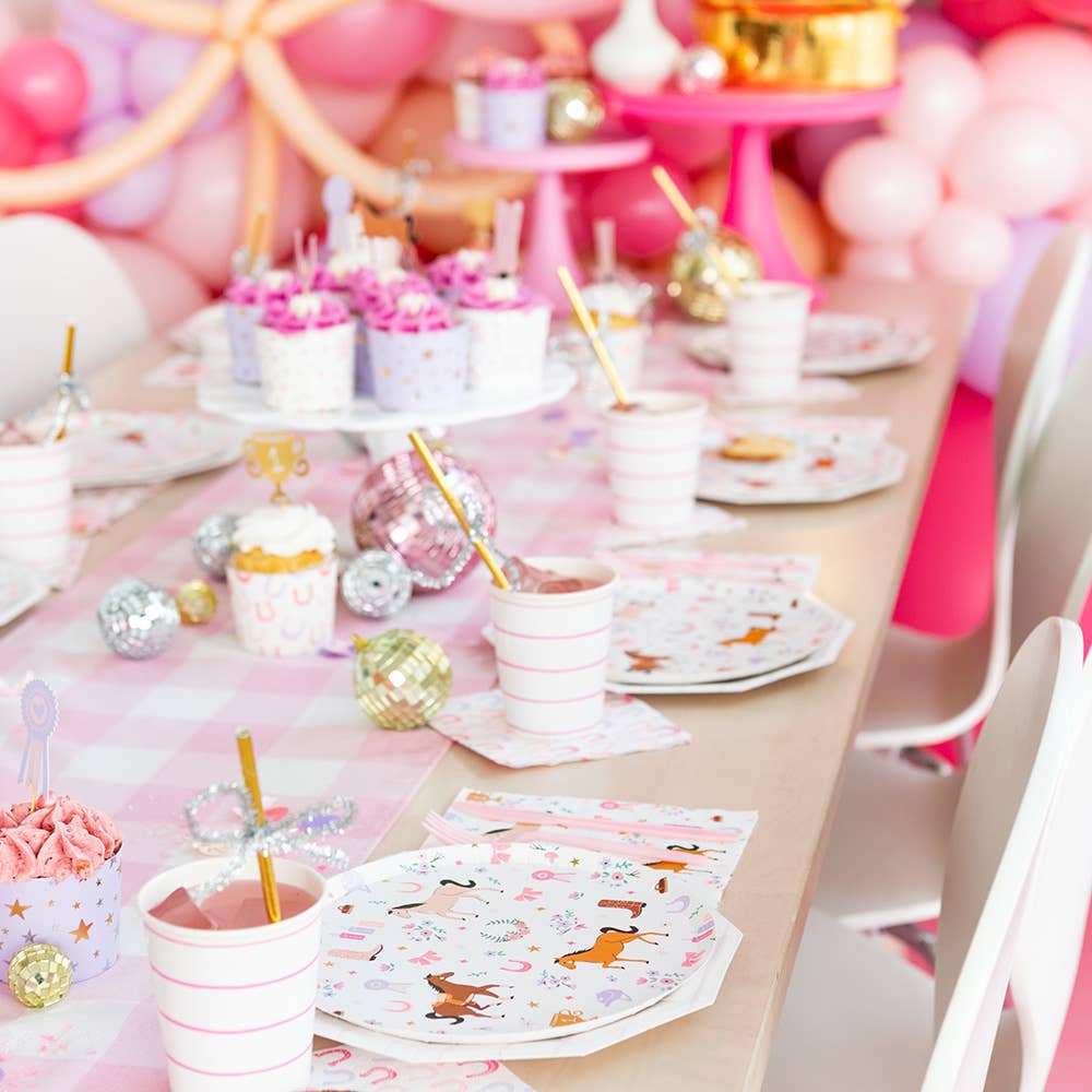 Pony Tales Petite Napkins - bubblegum market