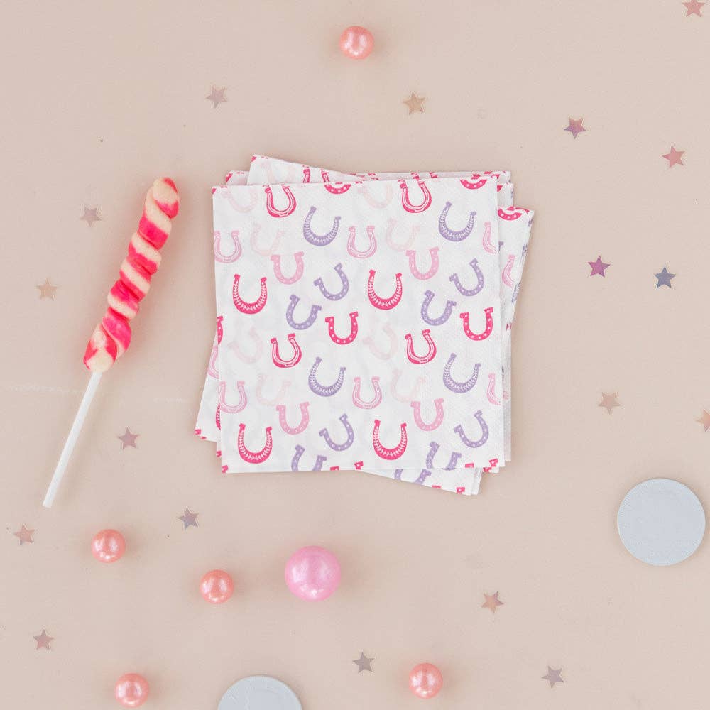 Pony Tales Petite Napkins - bubblegum market