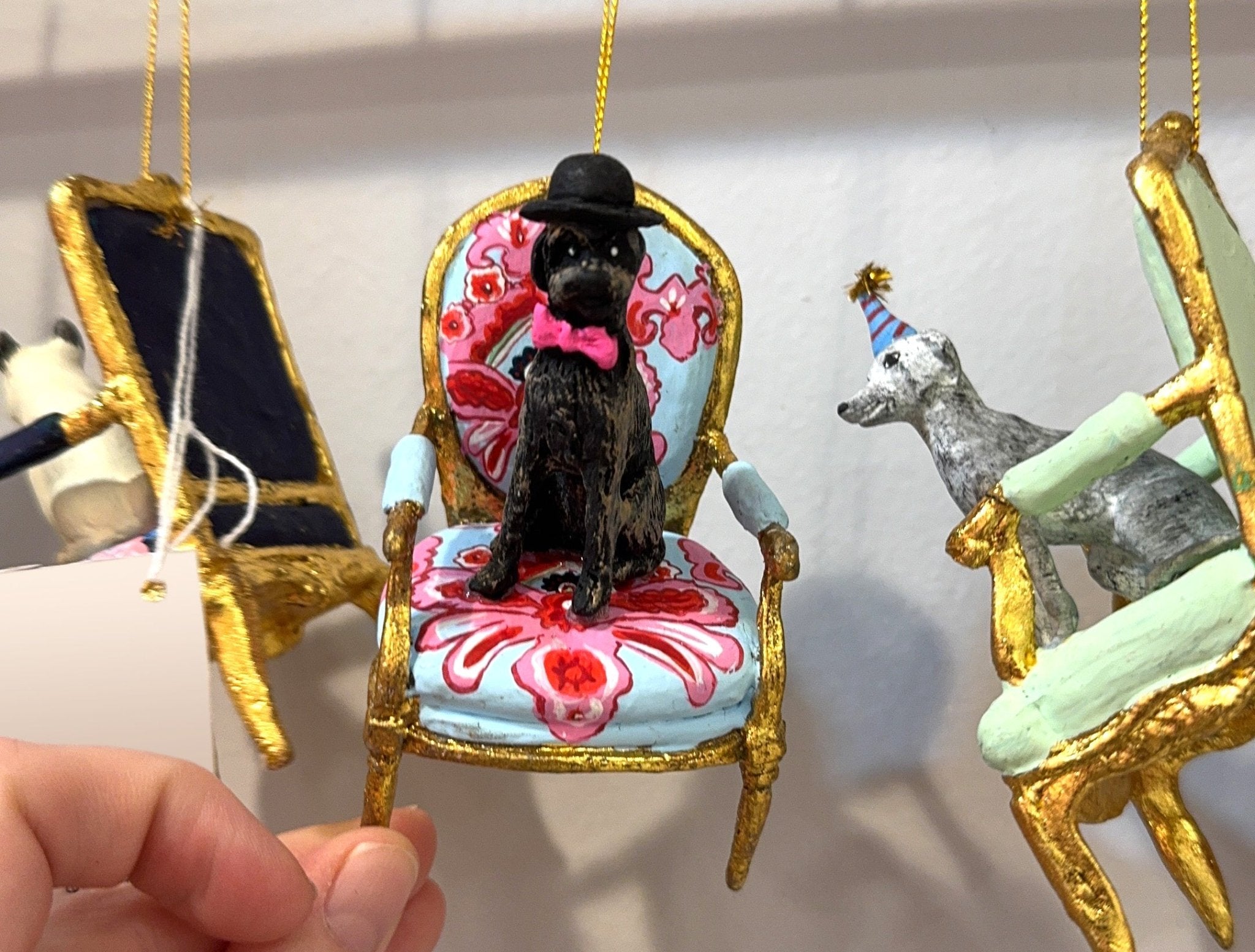 Posh Pups Ornament 4" - bubblegum market