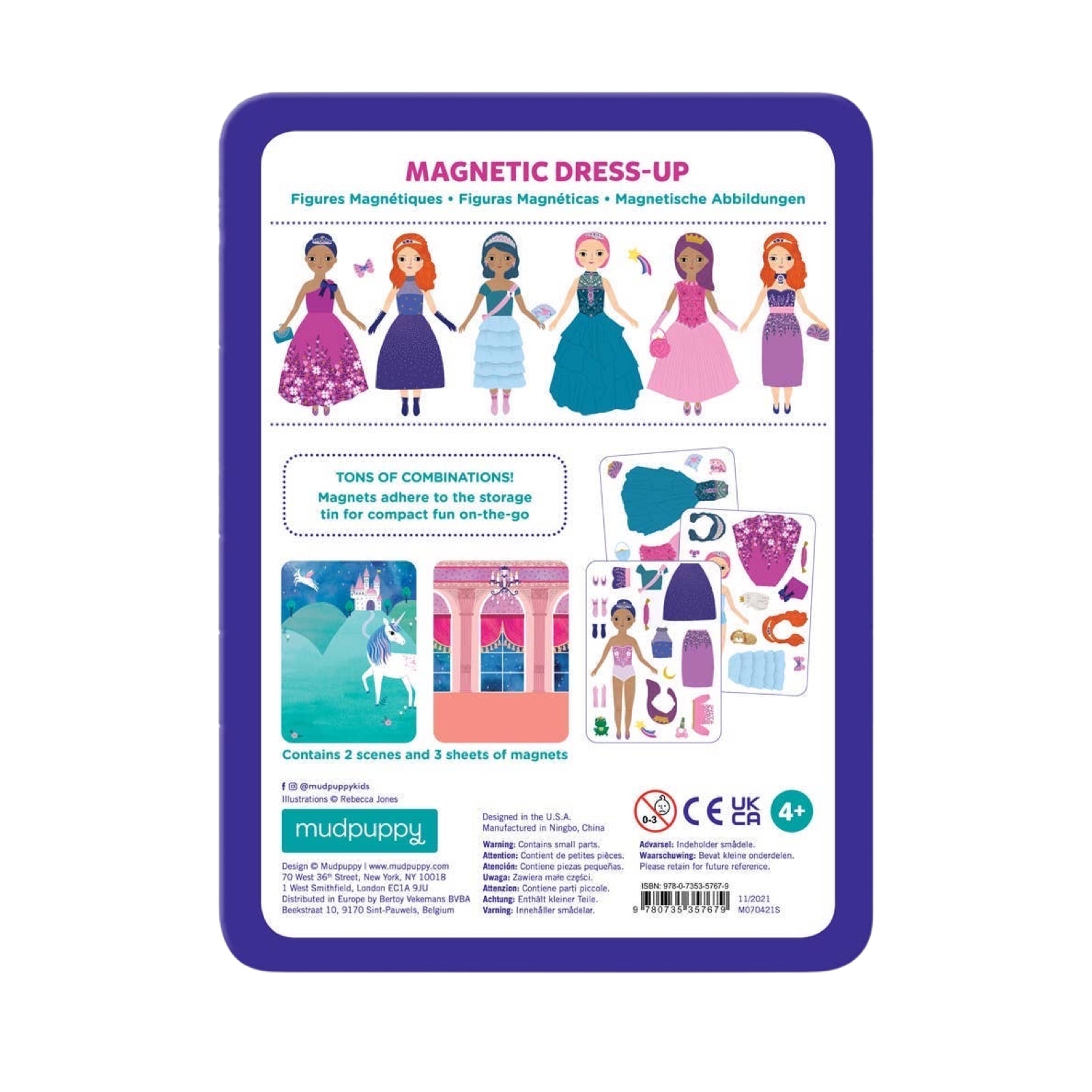 Princess Magic Magnetic Dress - Up Set - bubblegum market