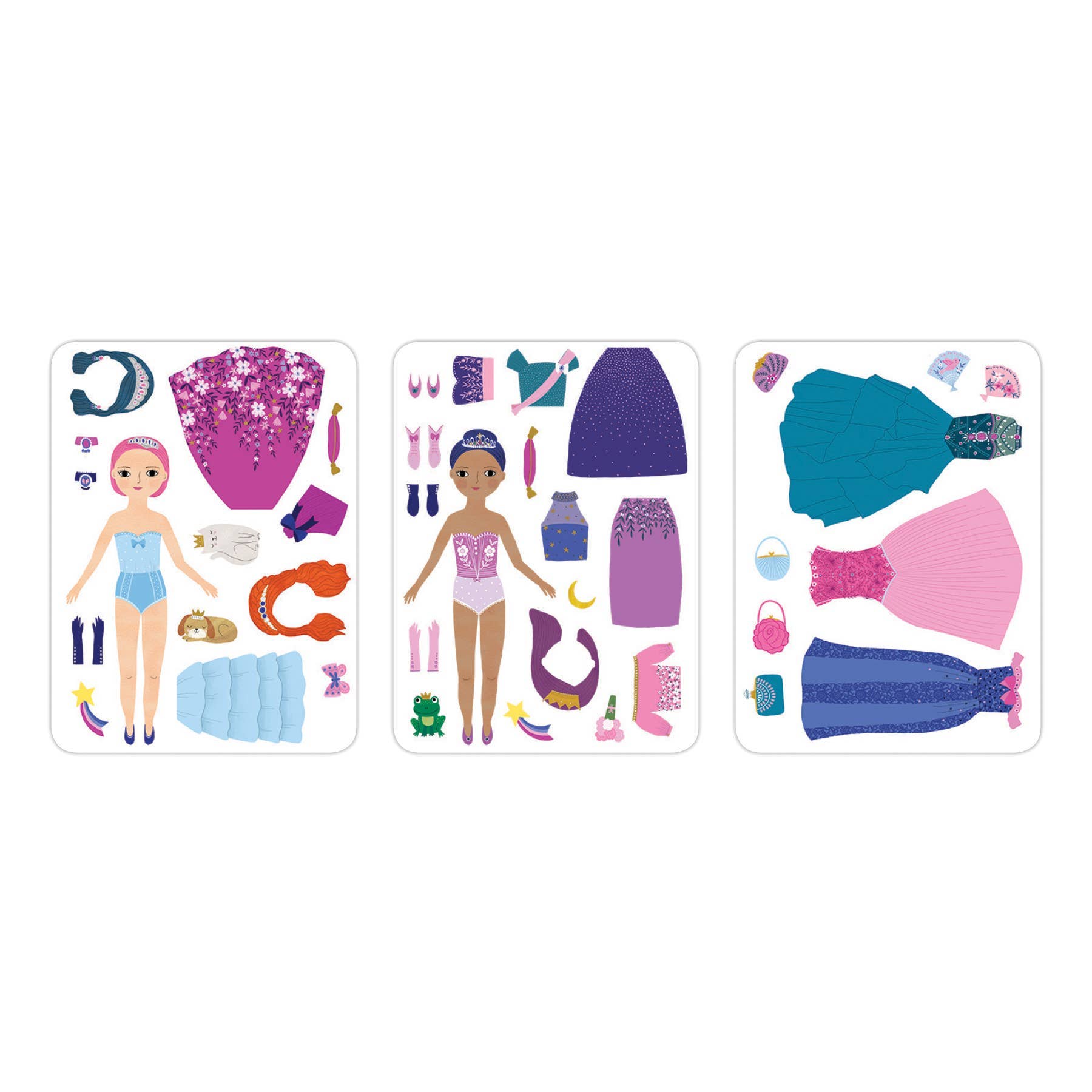 Princess Magic Magnetic Dress - Up Set - bubblegum market