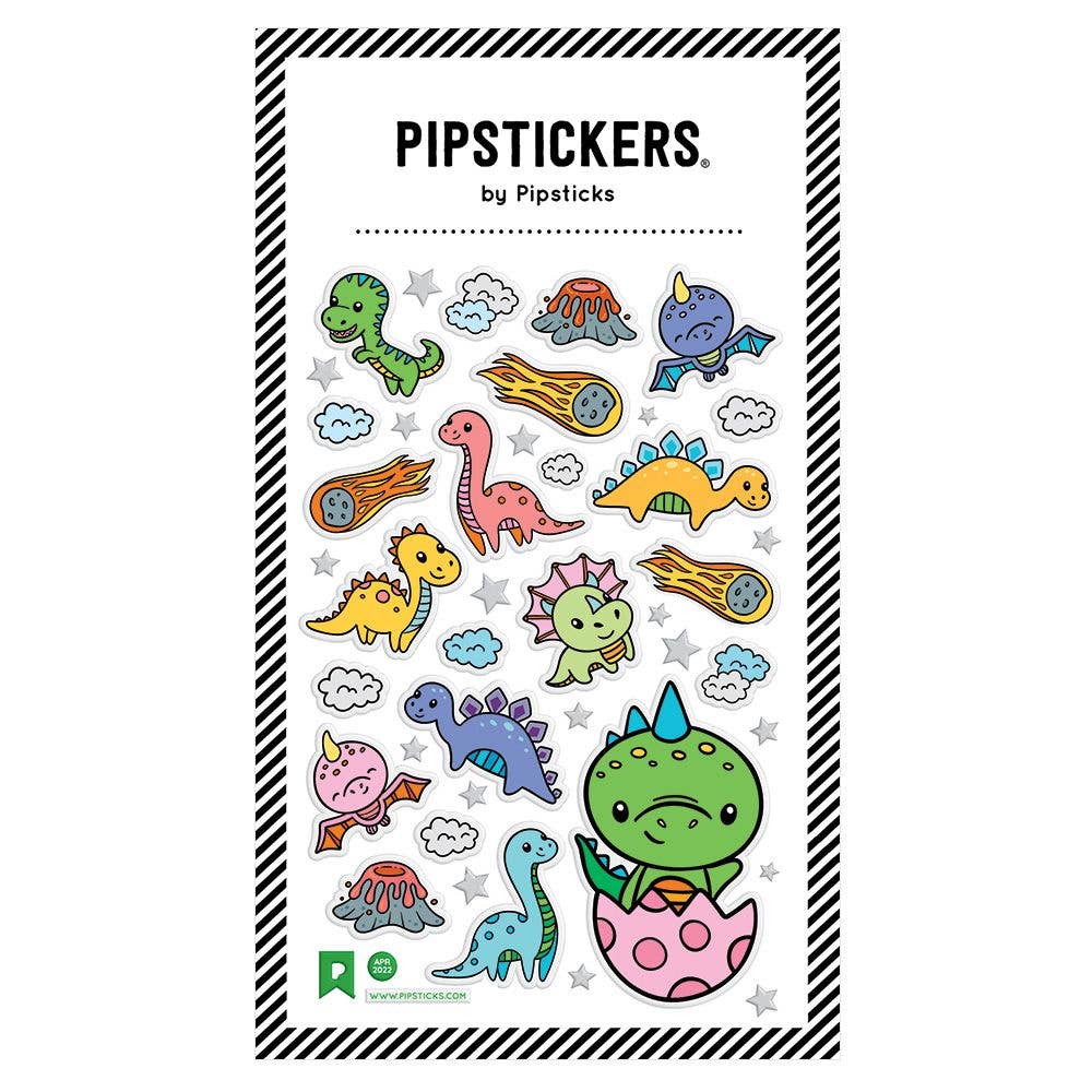 Puffy Little Dinosaurs Stickers - bubblegum market