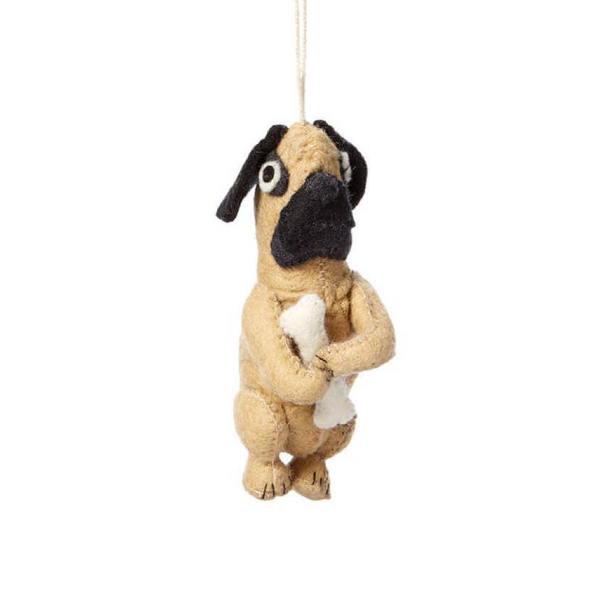 Pug Ornament - bubblegum market