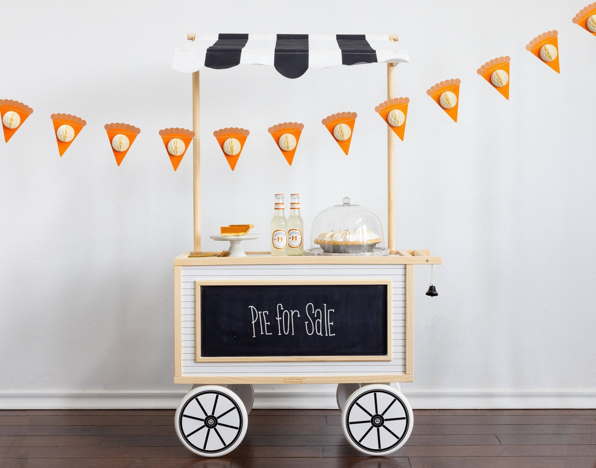 Pumpkin Pie Paper Banner - bubblegum market