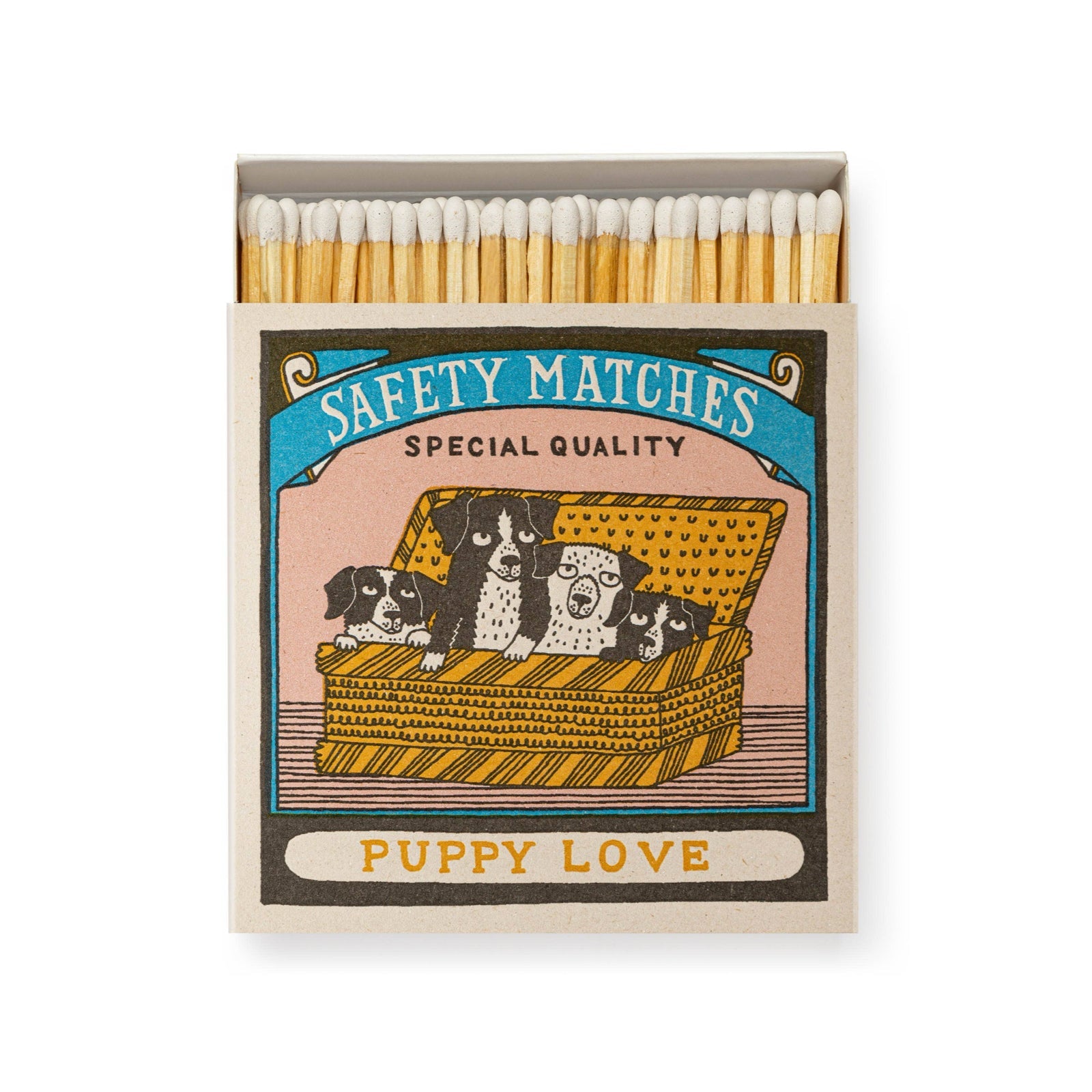 Puppy Love Luxury Safety Matches - bubblegum market