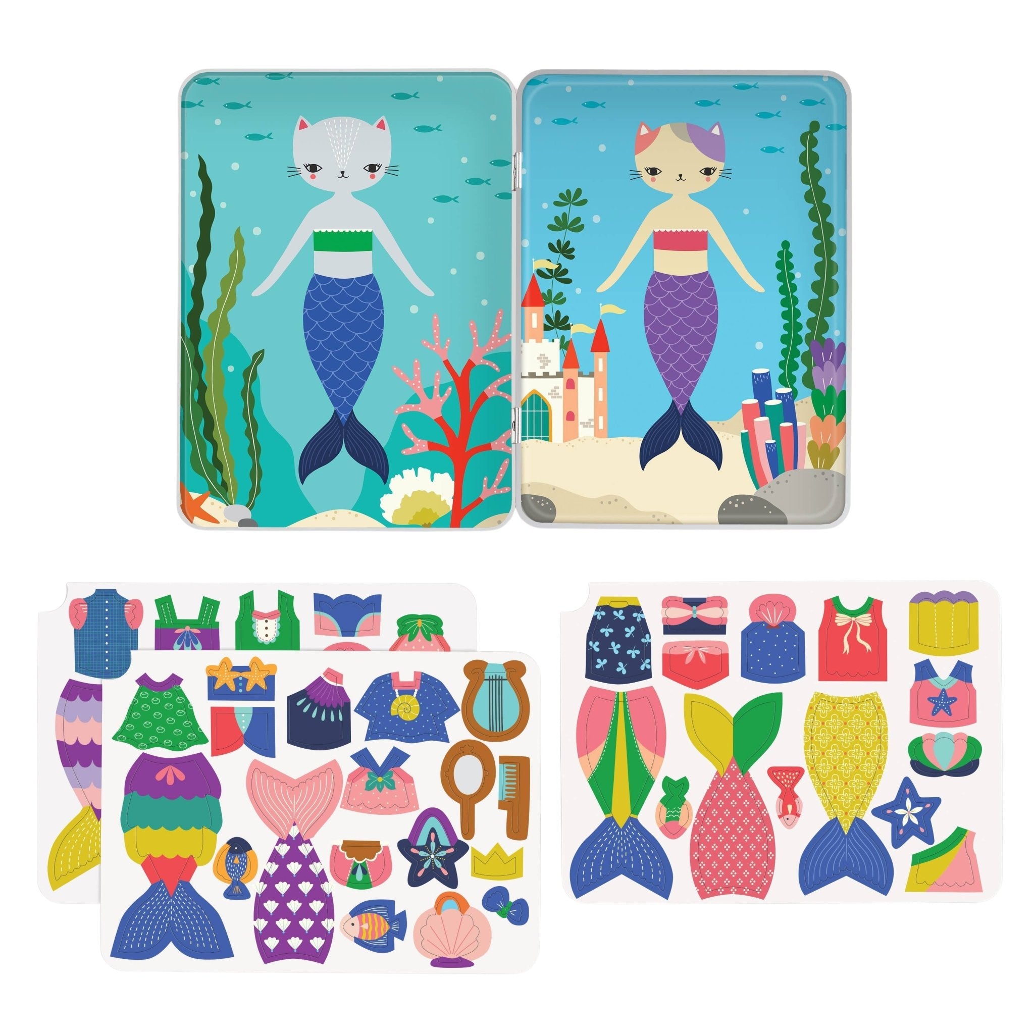 Purrmaid Magnetic Dress - Up Set - bubblegum market