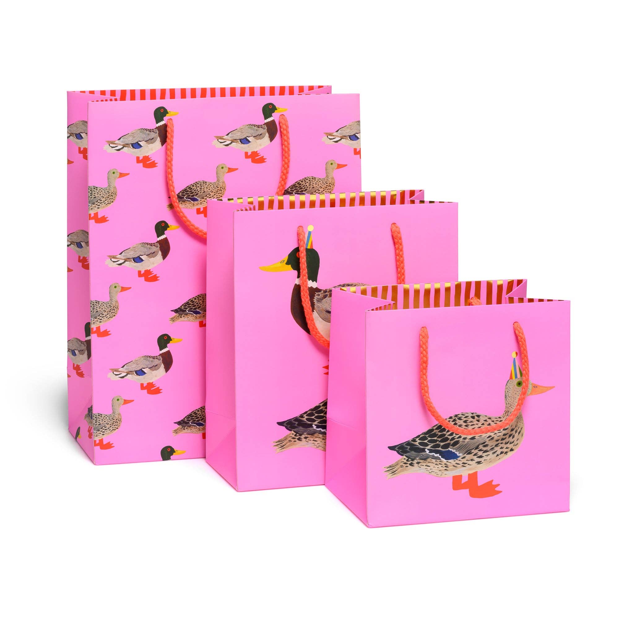 Quacky Birthday Small Gift Bag - bubblegum market