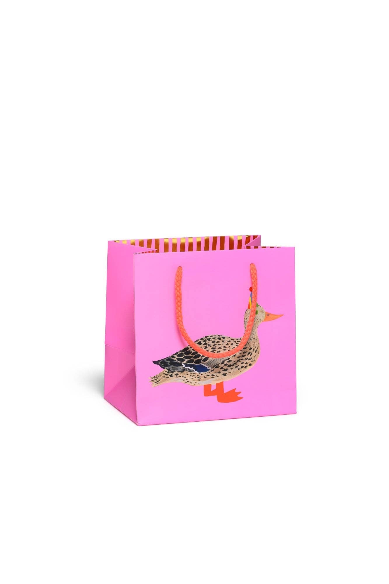 Quacky Birthday Small Gift Bag - bubblegum market