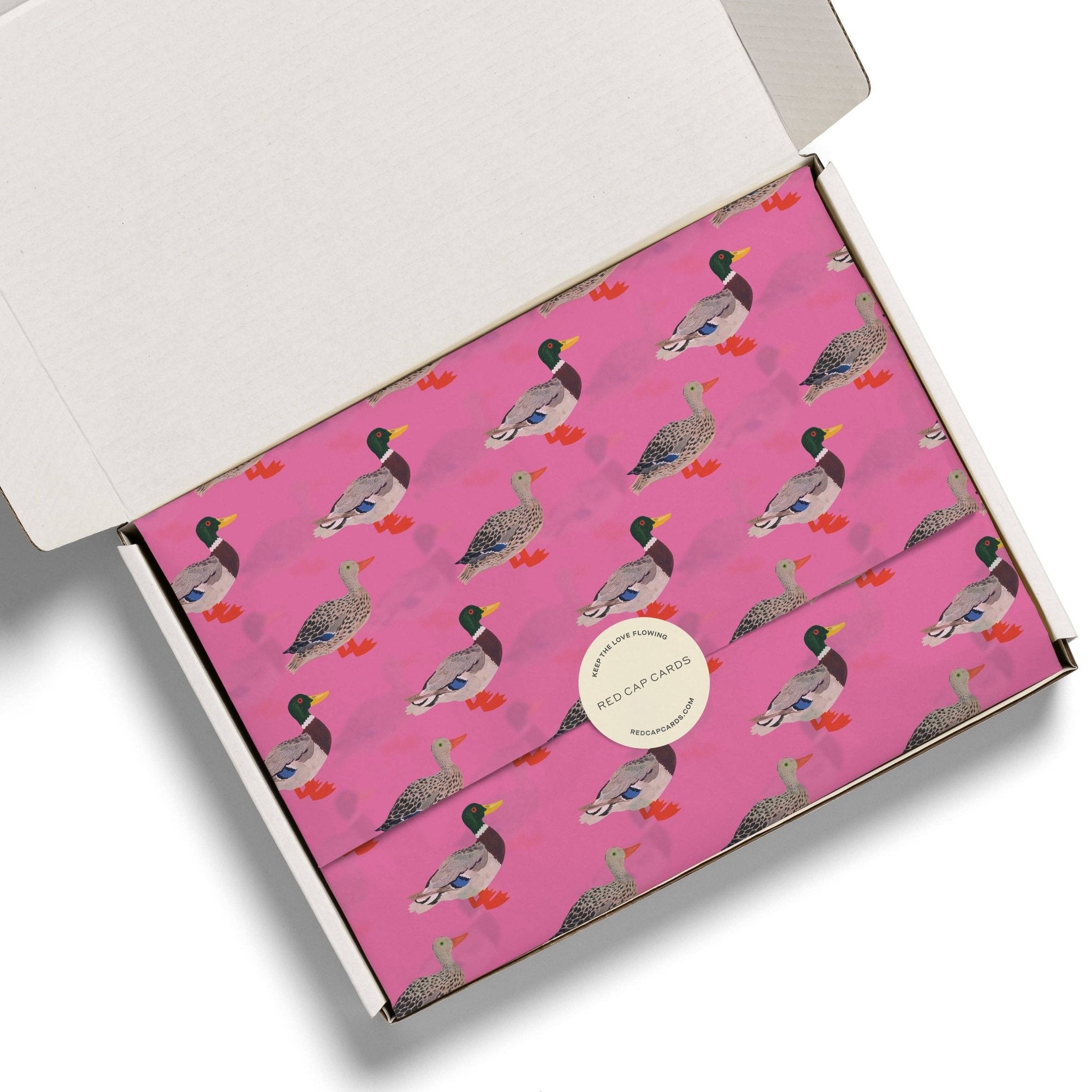 Quacky Birthday Tissue Paper - bubblegum market