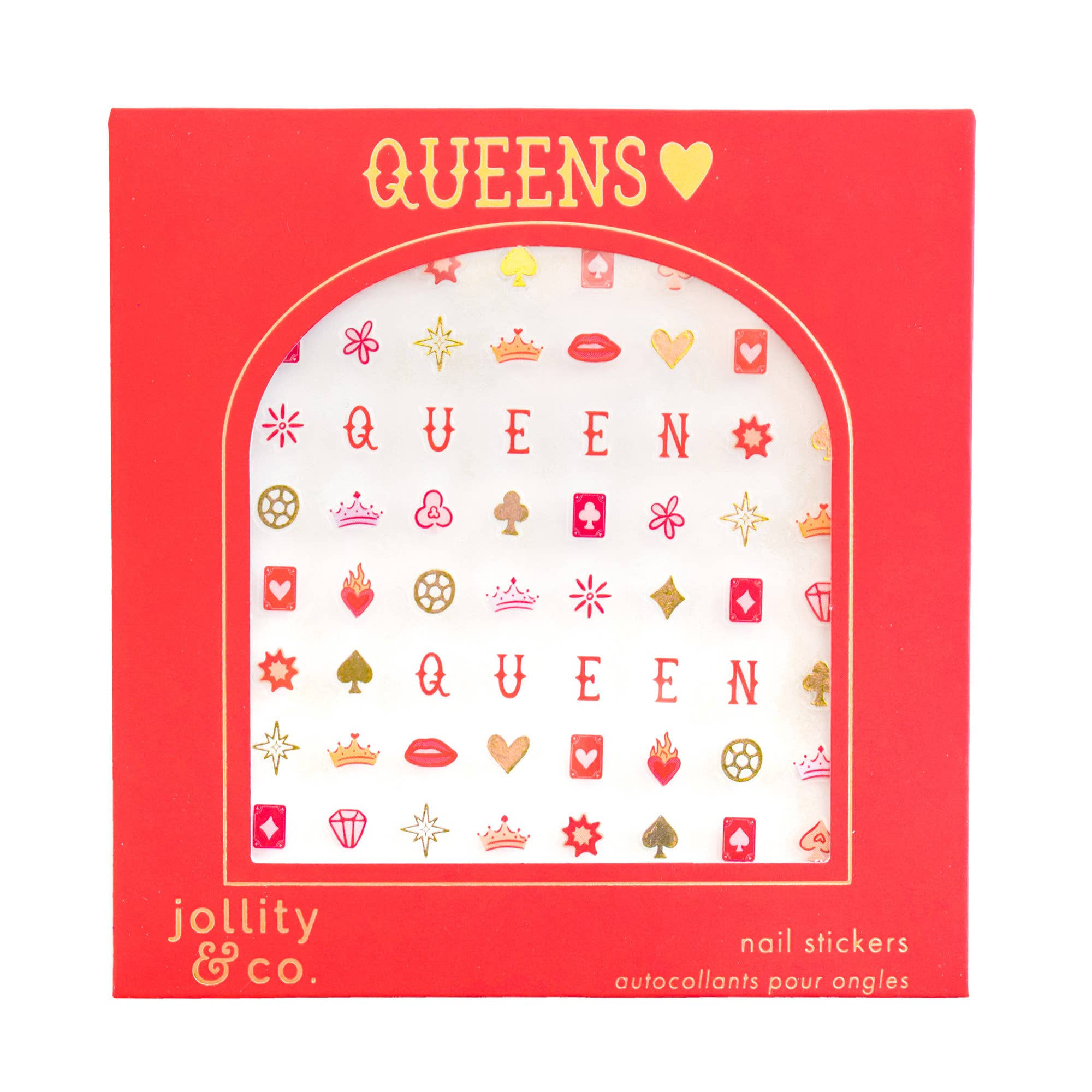 Queens Nail Stickers - bubblegum market