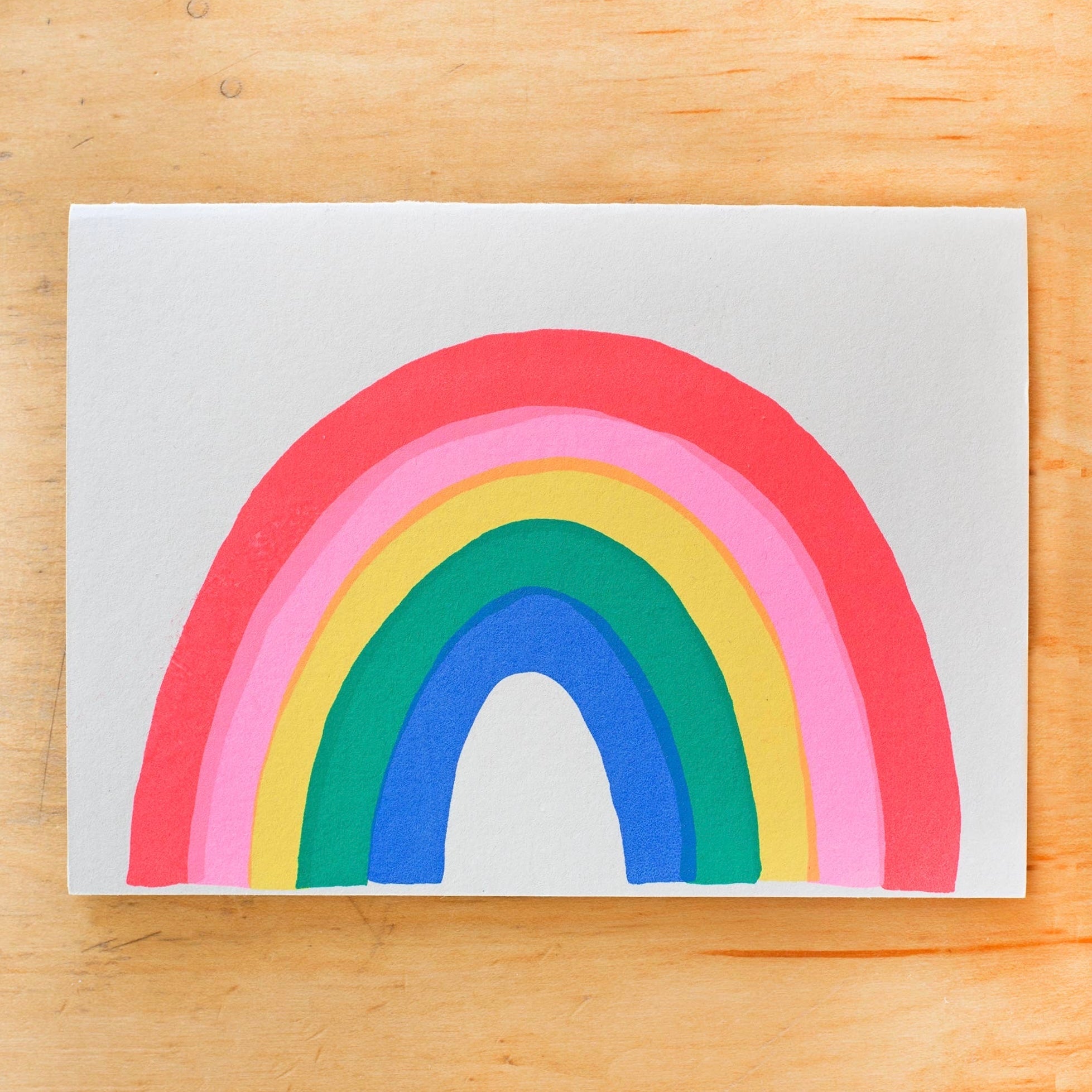 RAINBOW GREETING CARD - bubblegum market