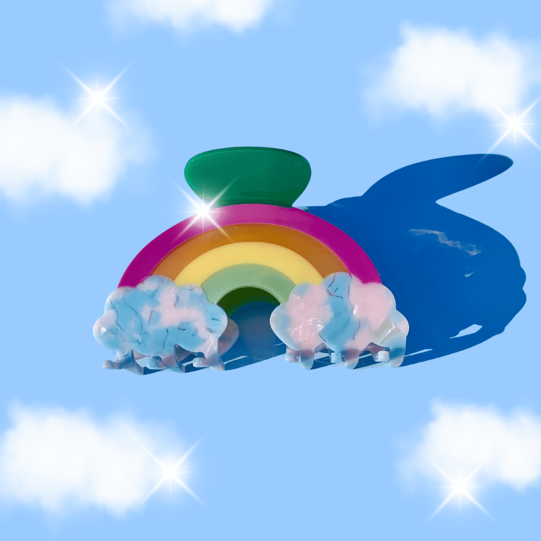 Rainbow Hair Claw - bubblegum market