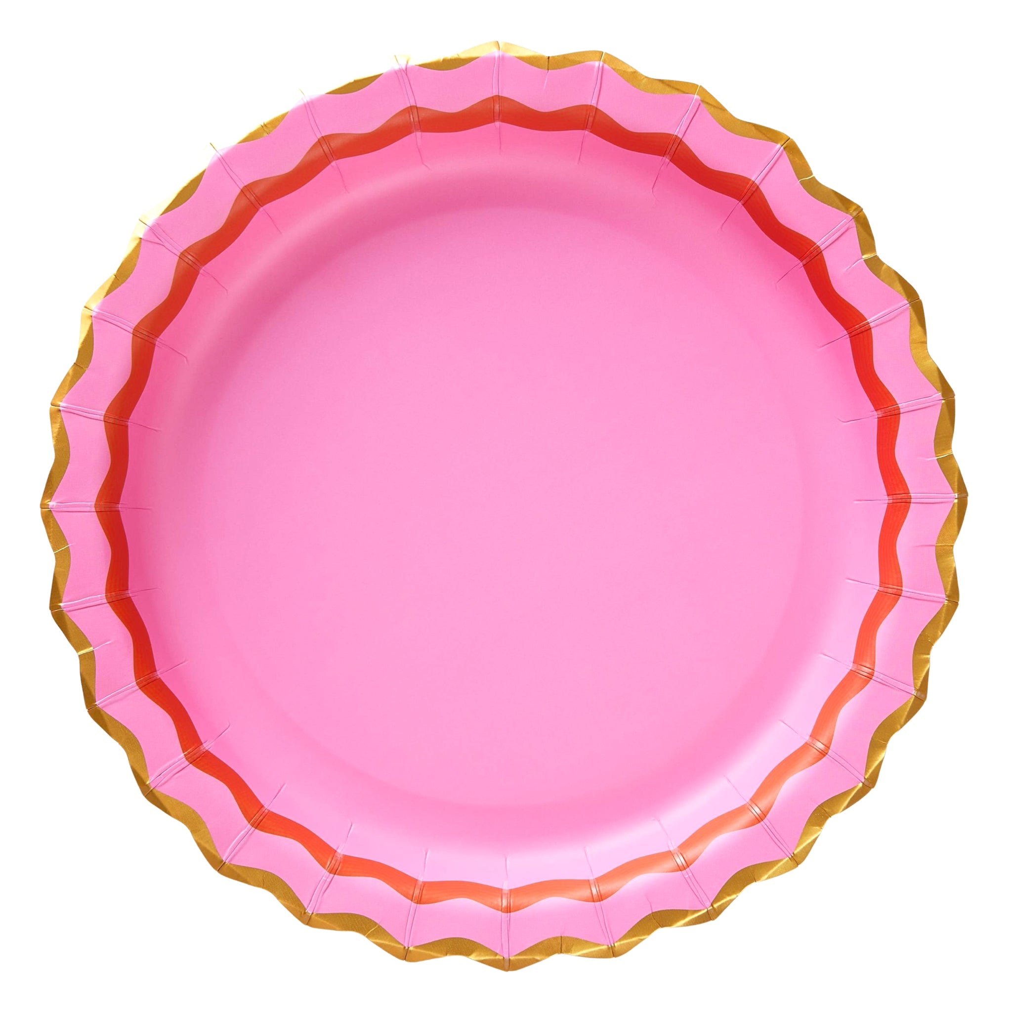 Rainbow Ric Rac Assorted Dinner Plates 10" - bubblegum market