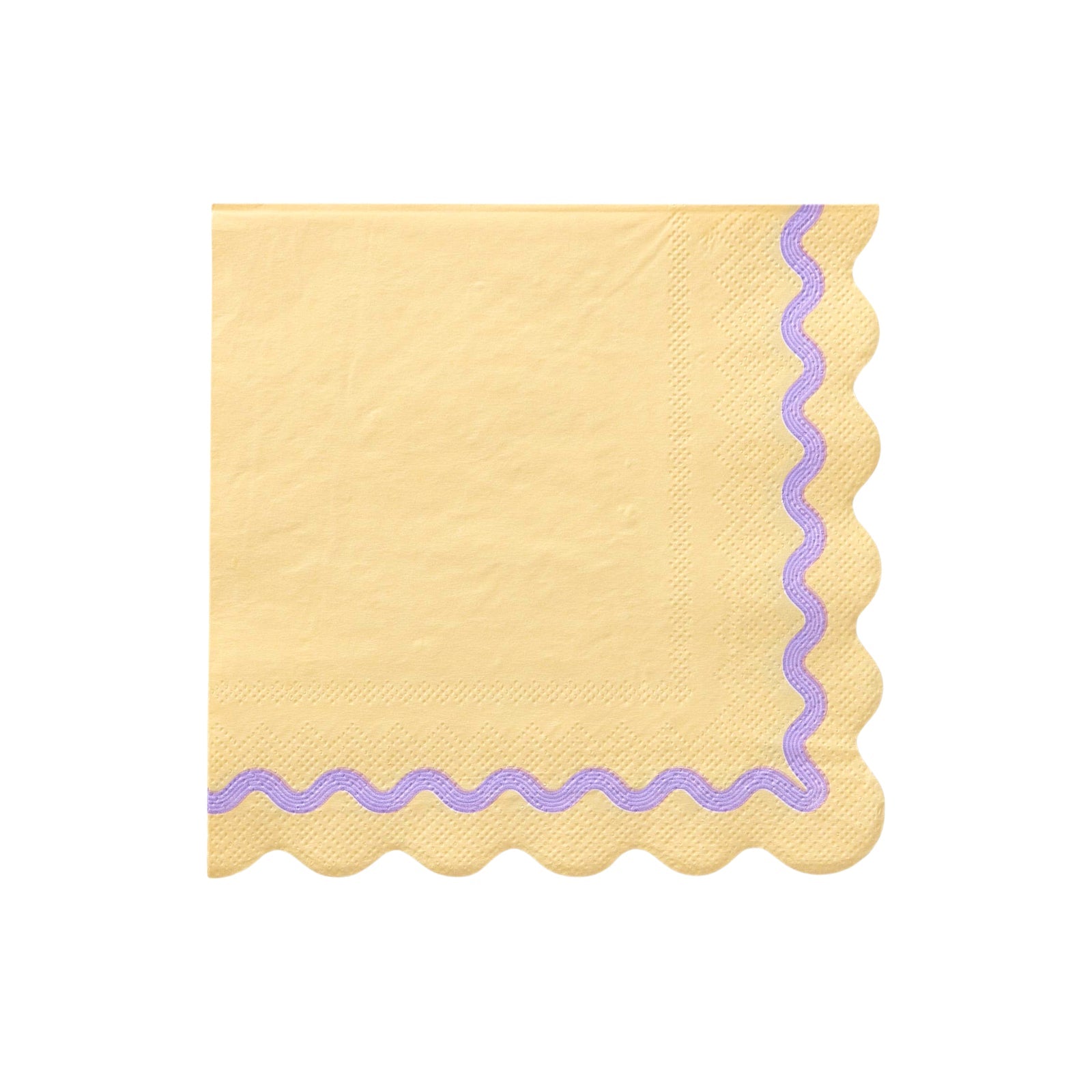 Rainbow Ric Rac Assorted Lunch Napkins - bubblegum market