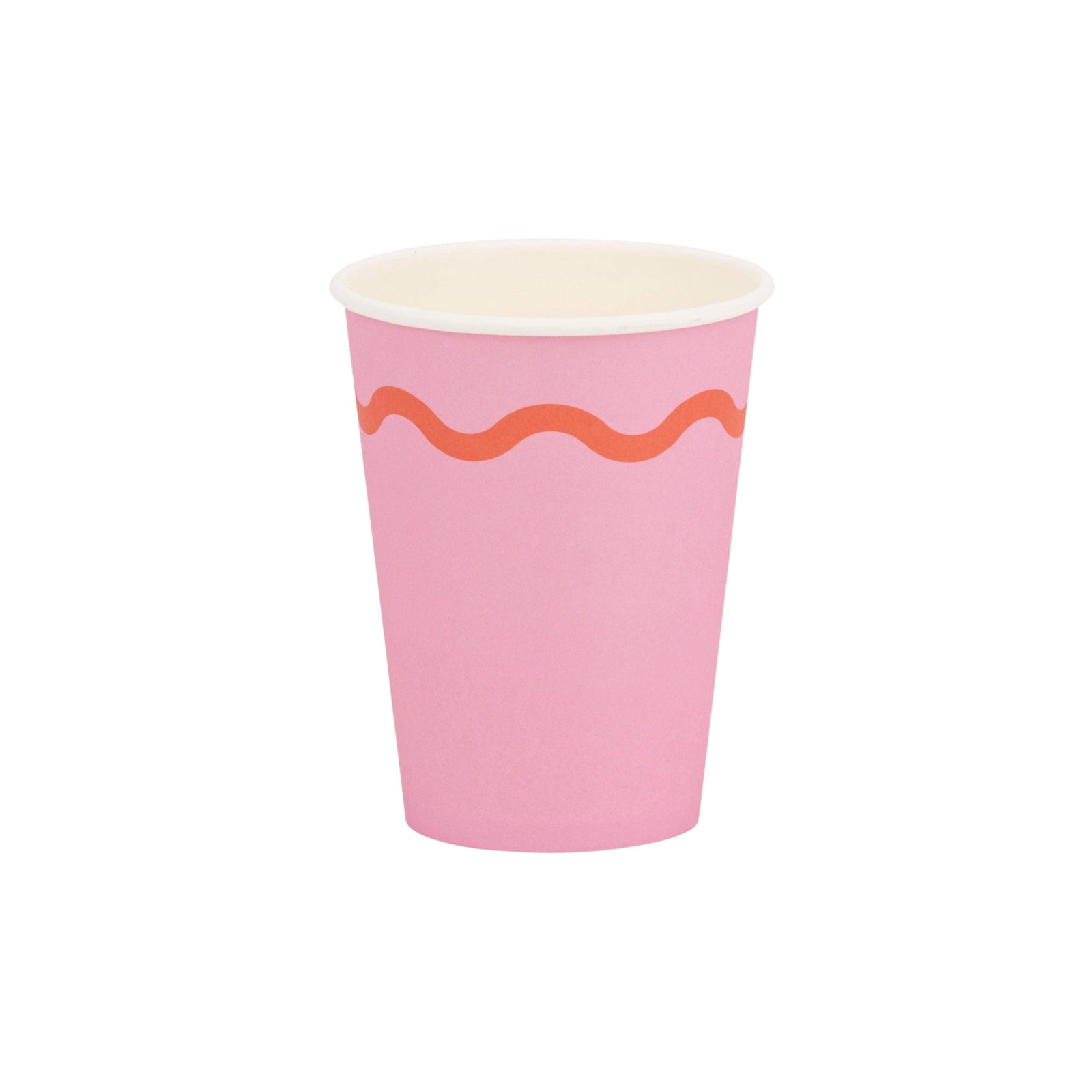 Rainbow Ric Rac Party Cups - bubblegum market