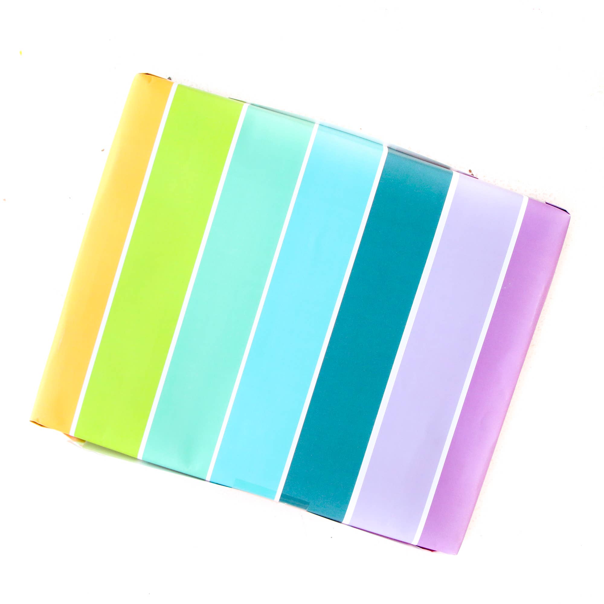 Rainbow Stripe Paper Table Runner / Wrapping Paper - bubblegum market