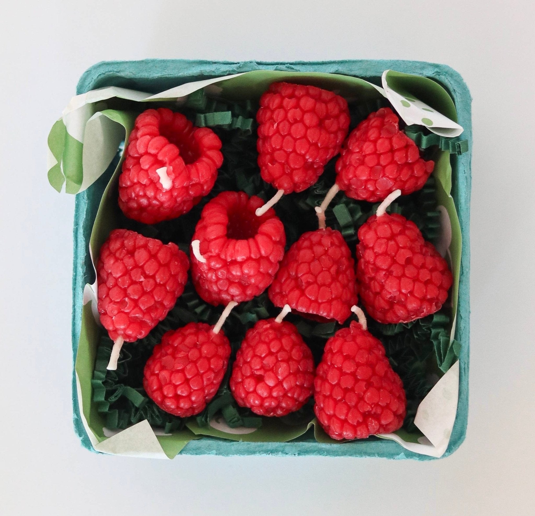 Raspberry Birthday Candles - bubblegum market