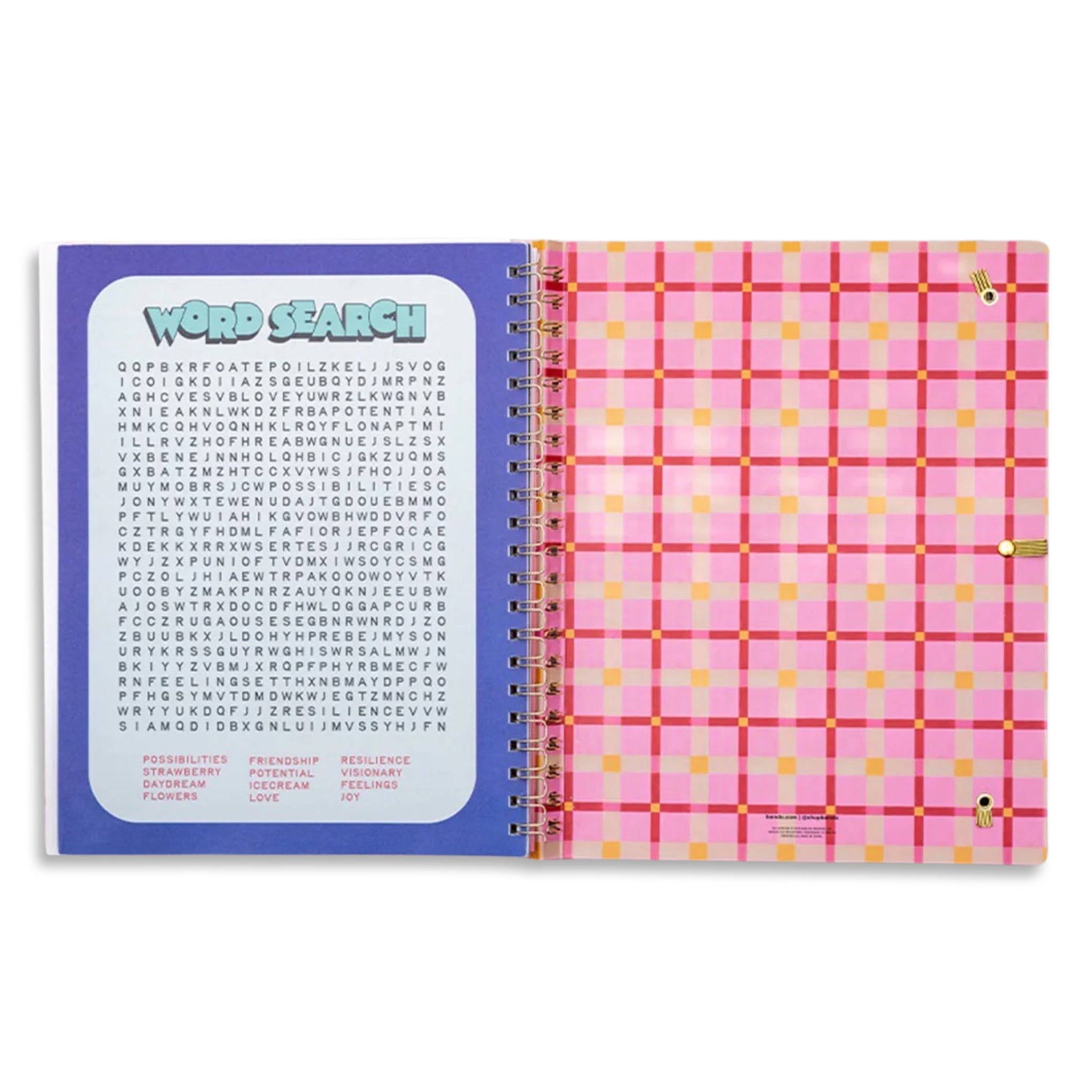 Ready for Anything Undated Weekly Planner | Semi - Concealed - bubblegum market