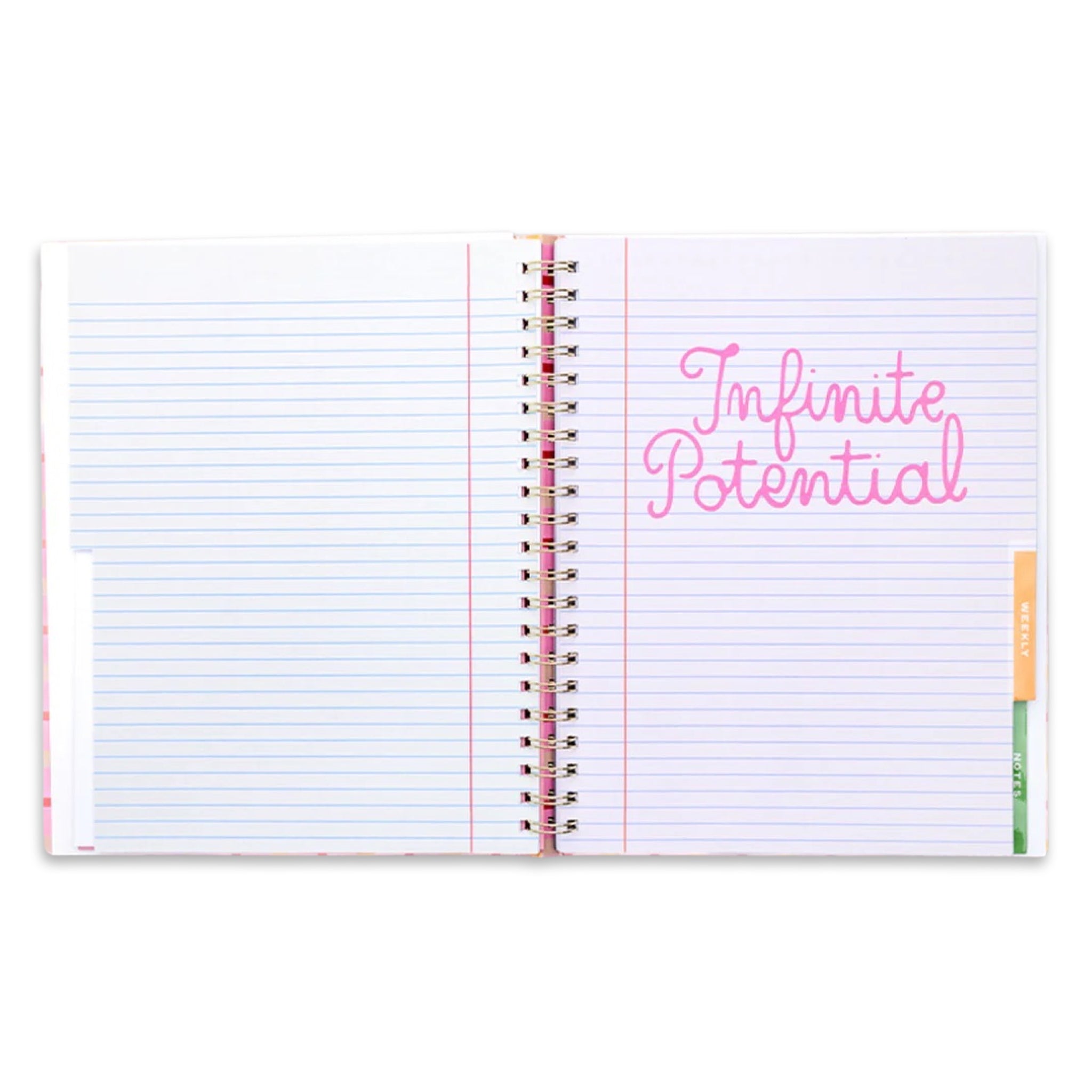 Ready for Anything Undated Weekly Planner | Semi - Concealed - bubblegum market