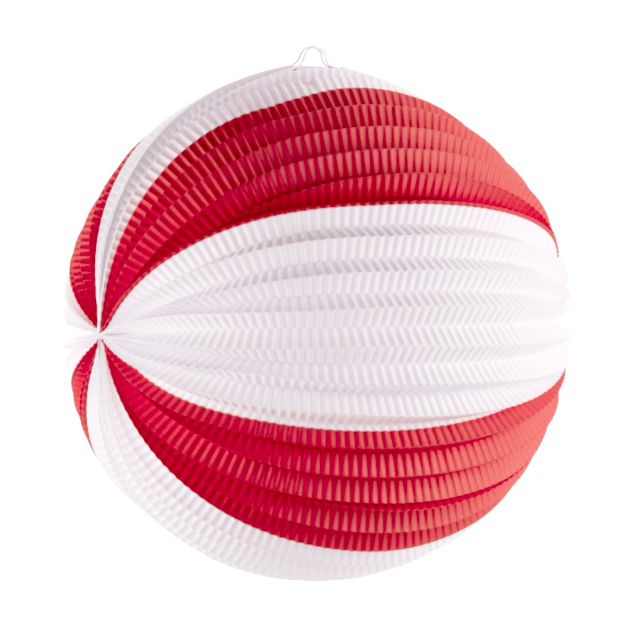 Red & Cream Paper Lanterns - bubblegum market