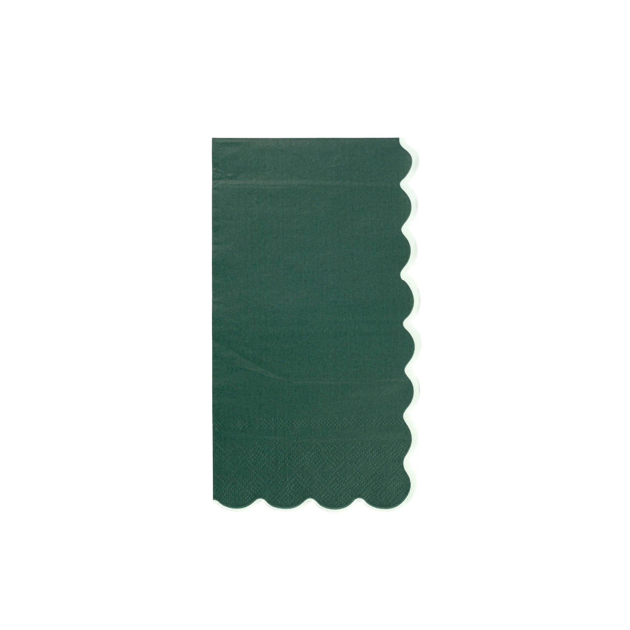 Red & Green Holiday Cheer Guest Towel Napkins - bubblegum market