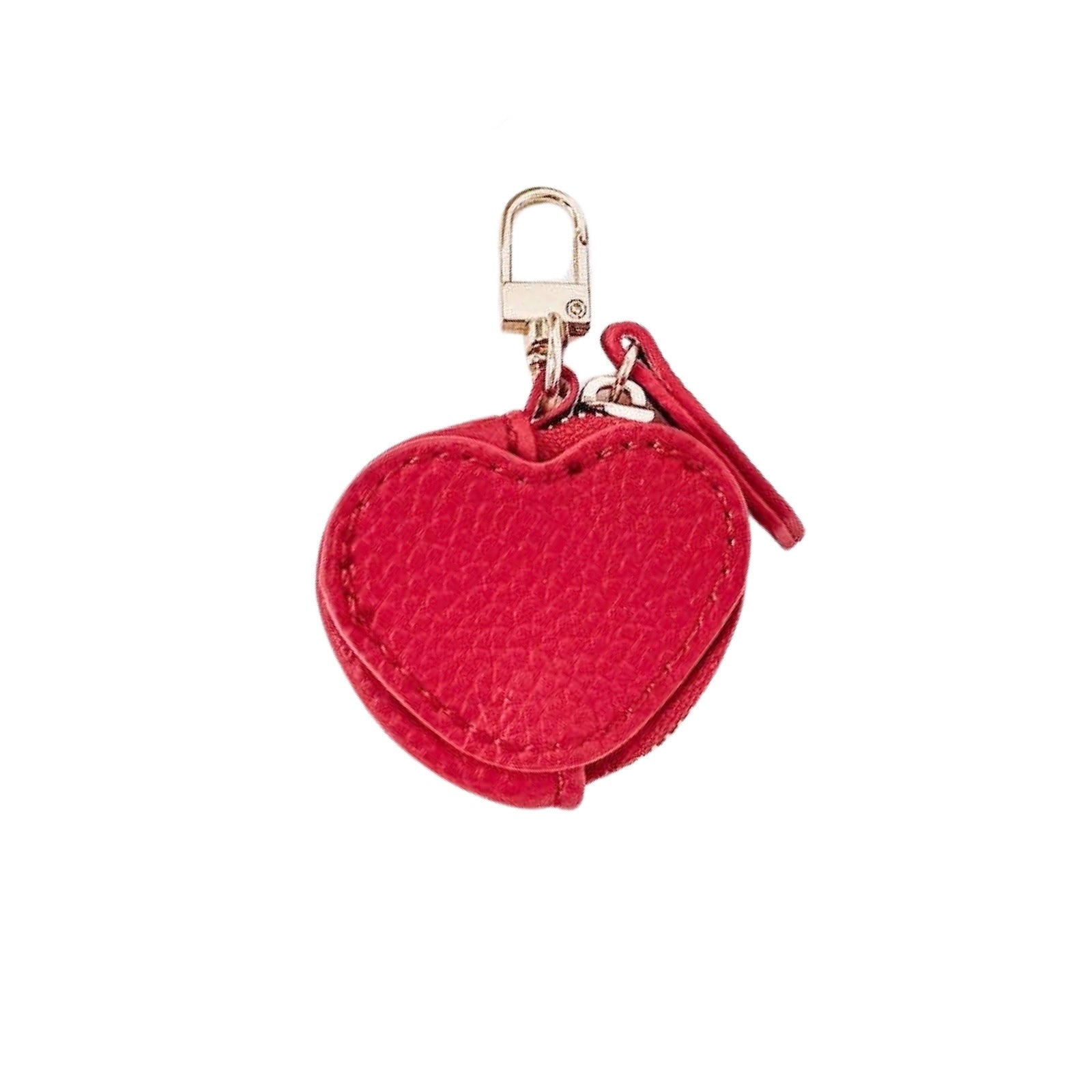 Red Heart Bag Charm - bubblegum market