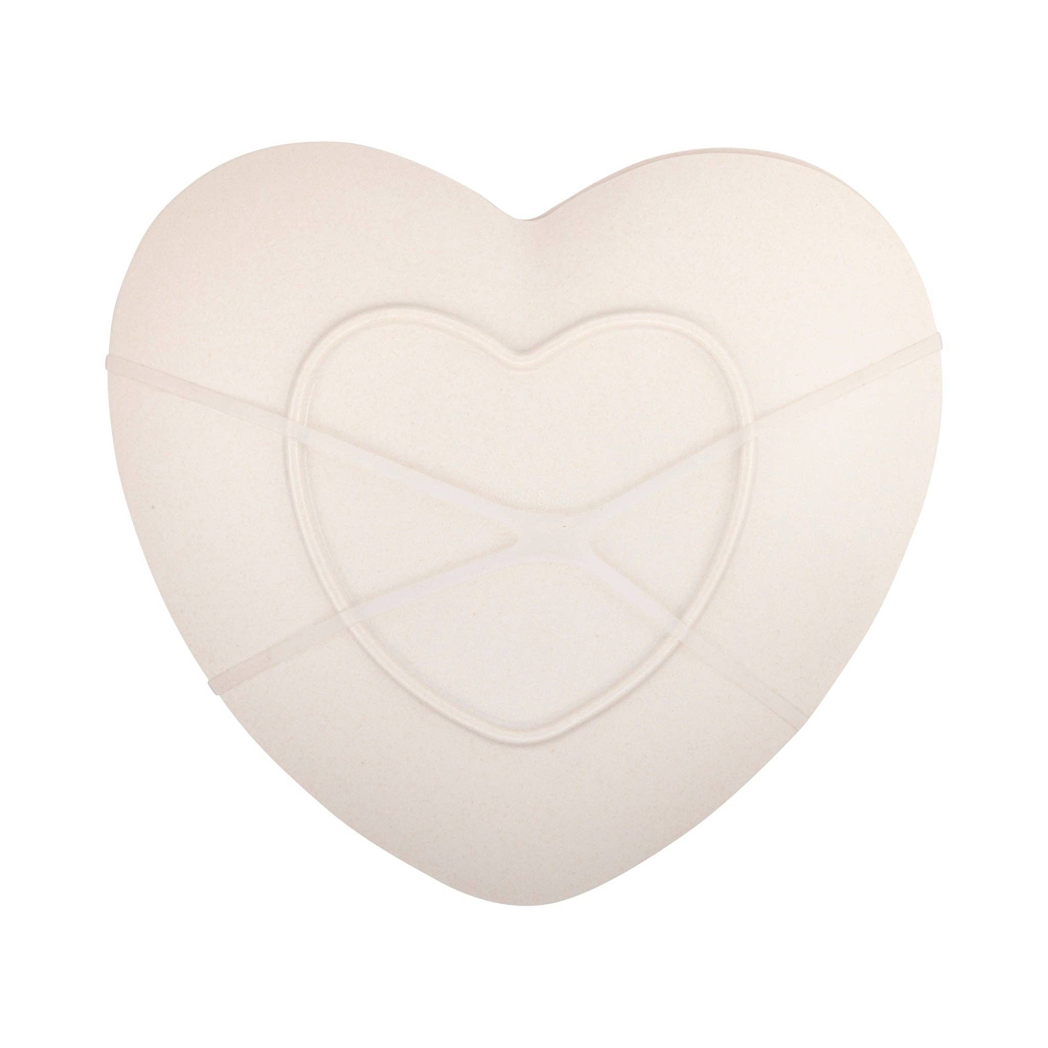 Red & Pink Heart Bamboo Plate Set 8.5" - bubblegum market