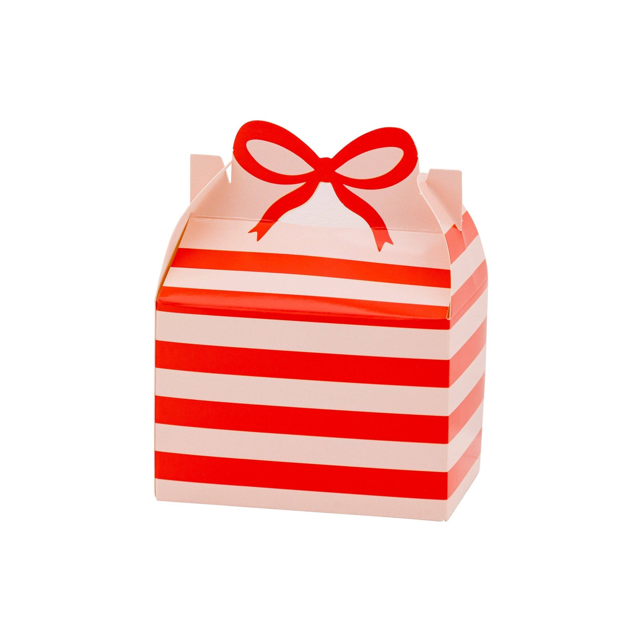 Red & Pink Holiday Gable Boxes - bubblegum market