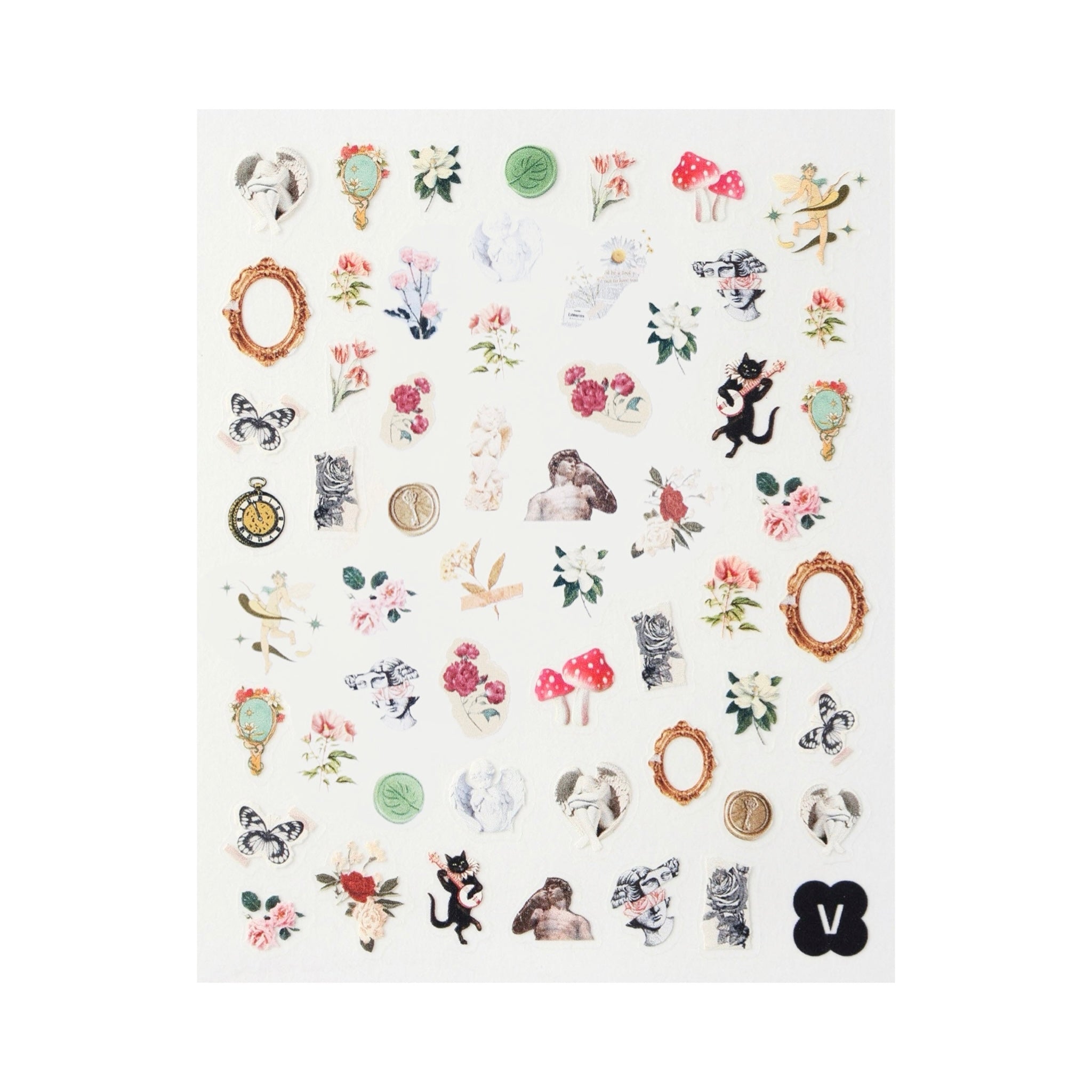 Renaissance Art Nail Stickers - bubblegum market