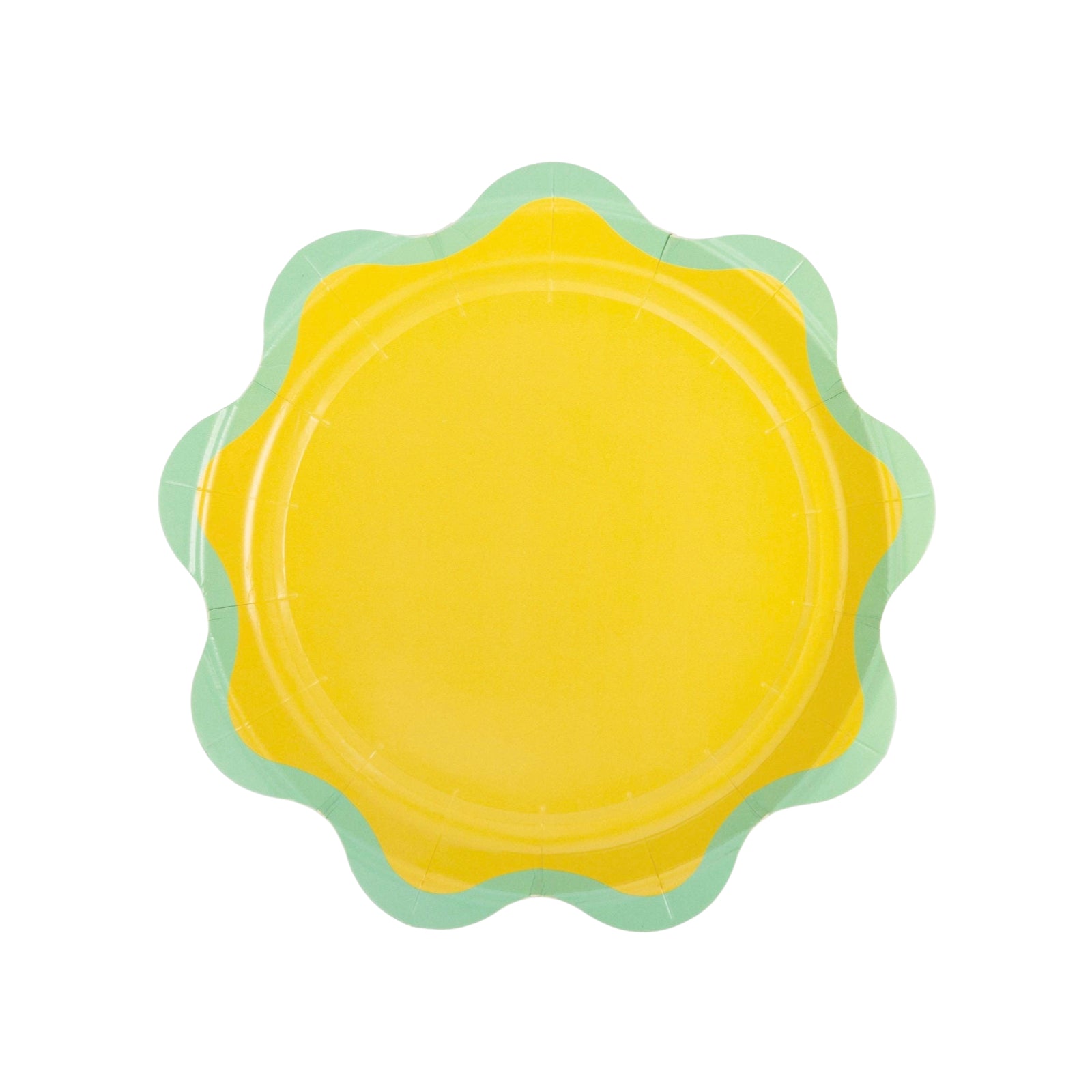 Ric Rac Edge Dessert Plates 7" - bubblegum market