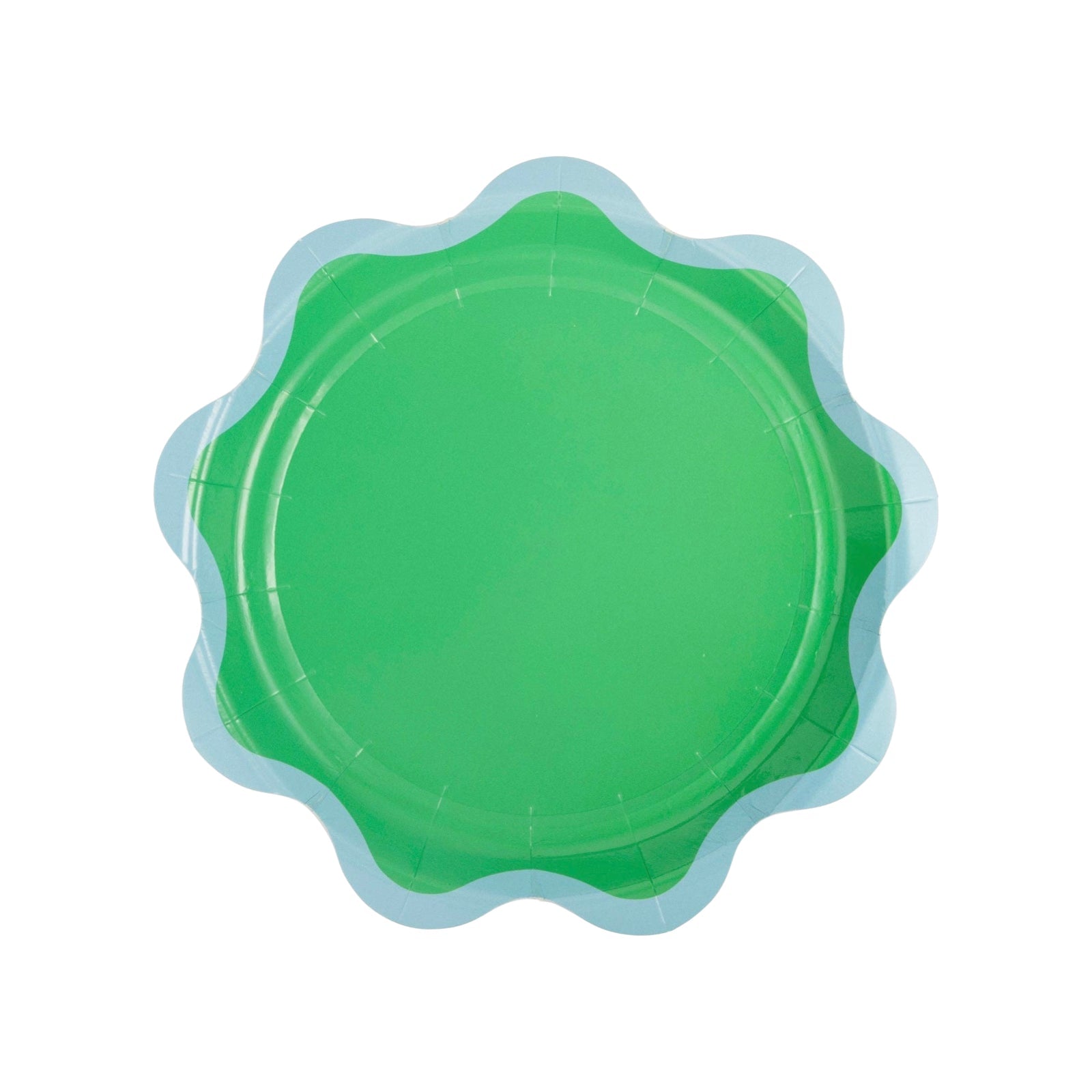 Ric Rac Edge Dessert Plates 7" - bubblegum market