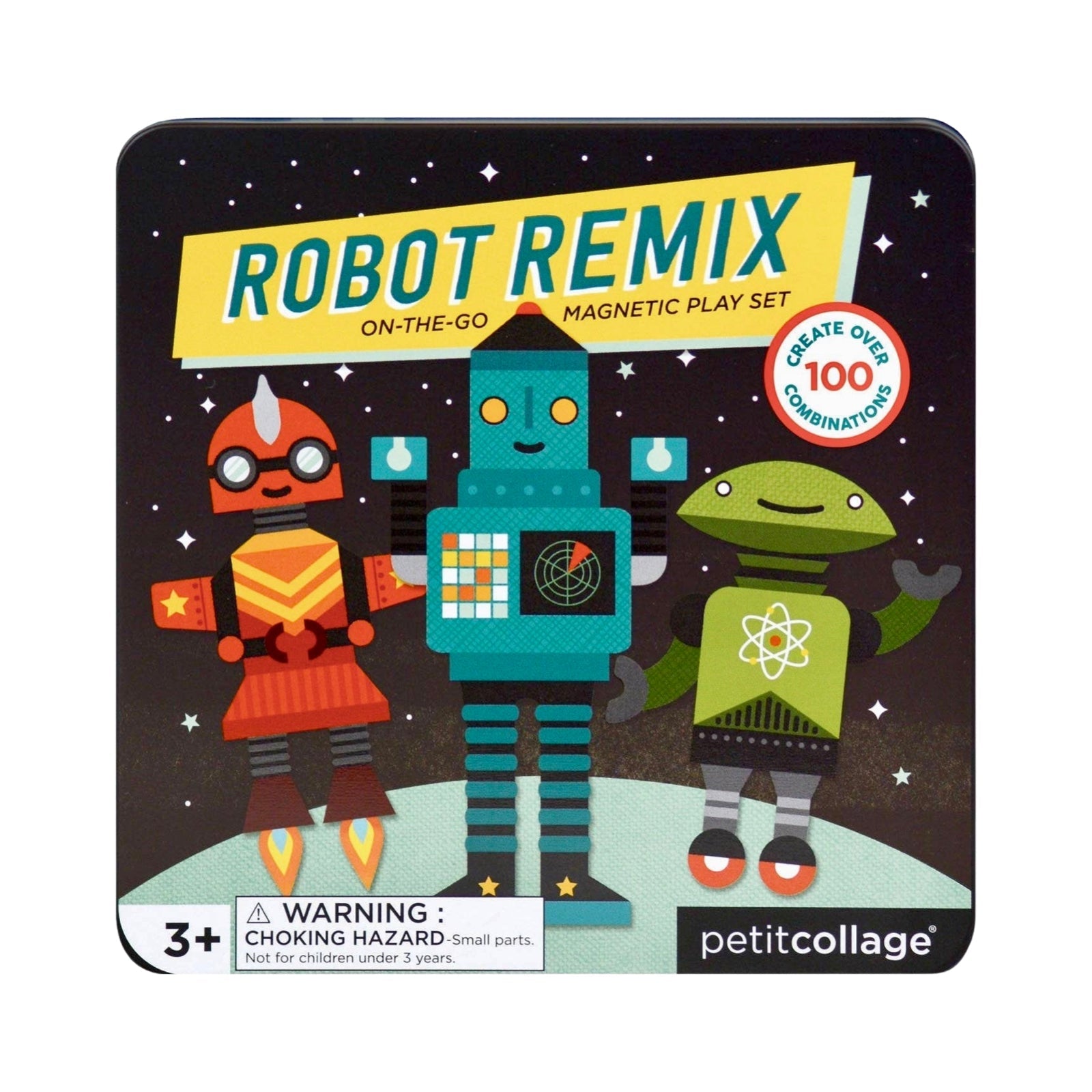 Robot Remix Magnetic Play Set - bubblegum market